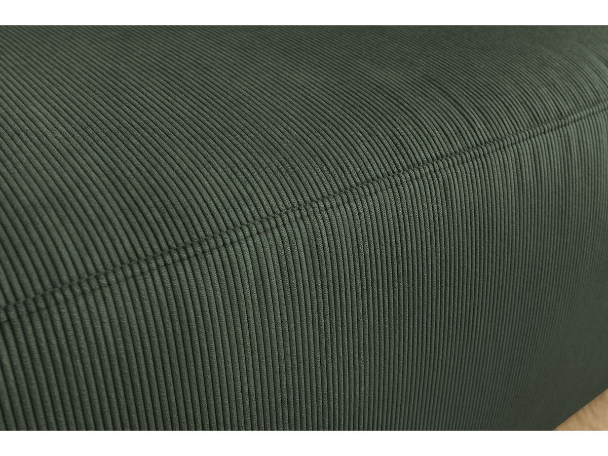 Bobochic Envy Sofa 3-Sitzer Cordsamt Grün