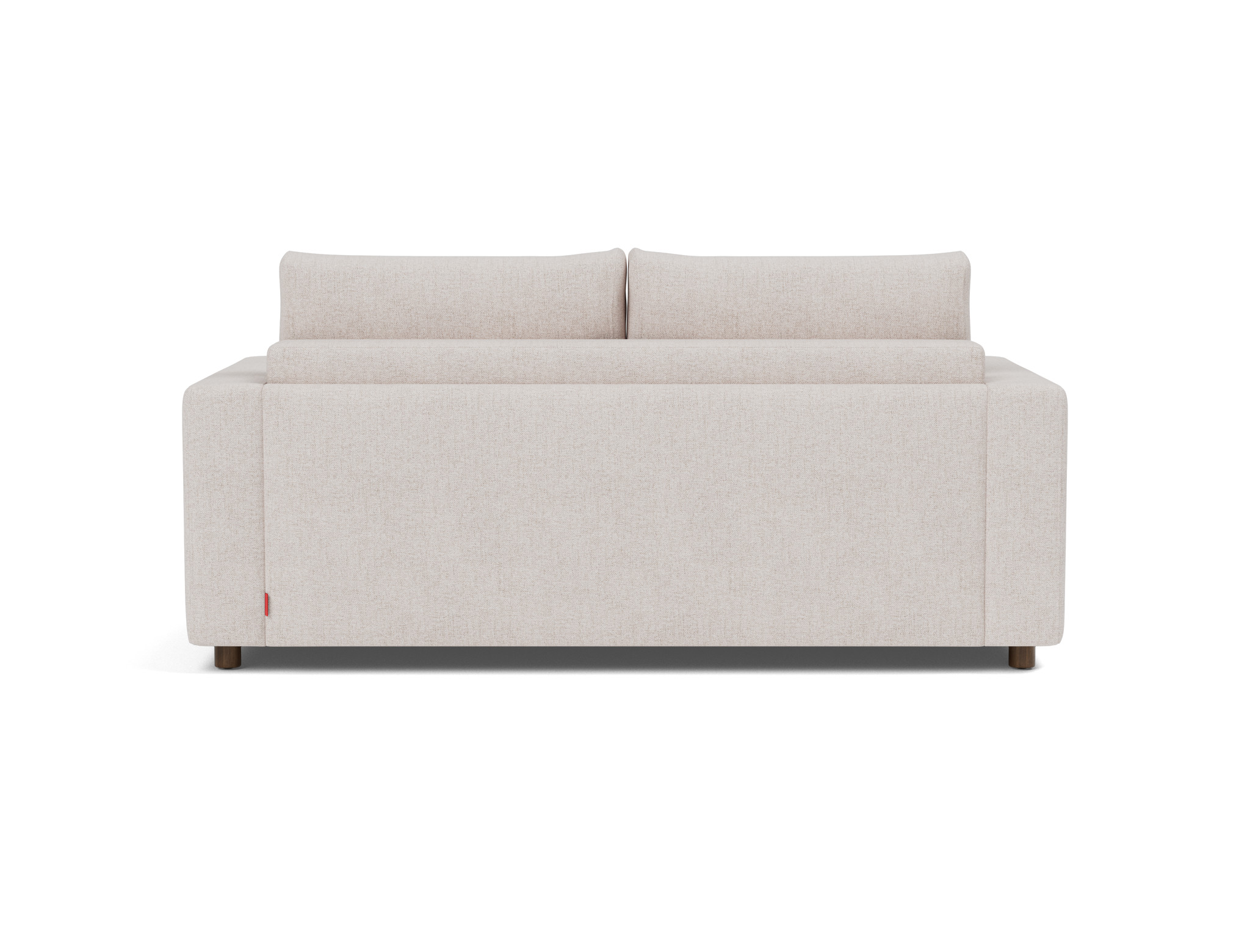 Schlafsofa Neah mit Standard-Armlehnen 160 Strukturierter Stoff Weda 300-Weda-Sand