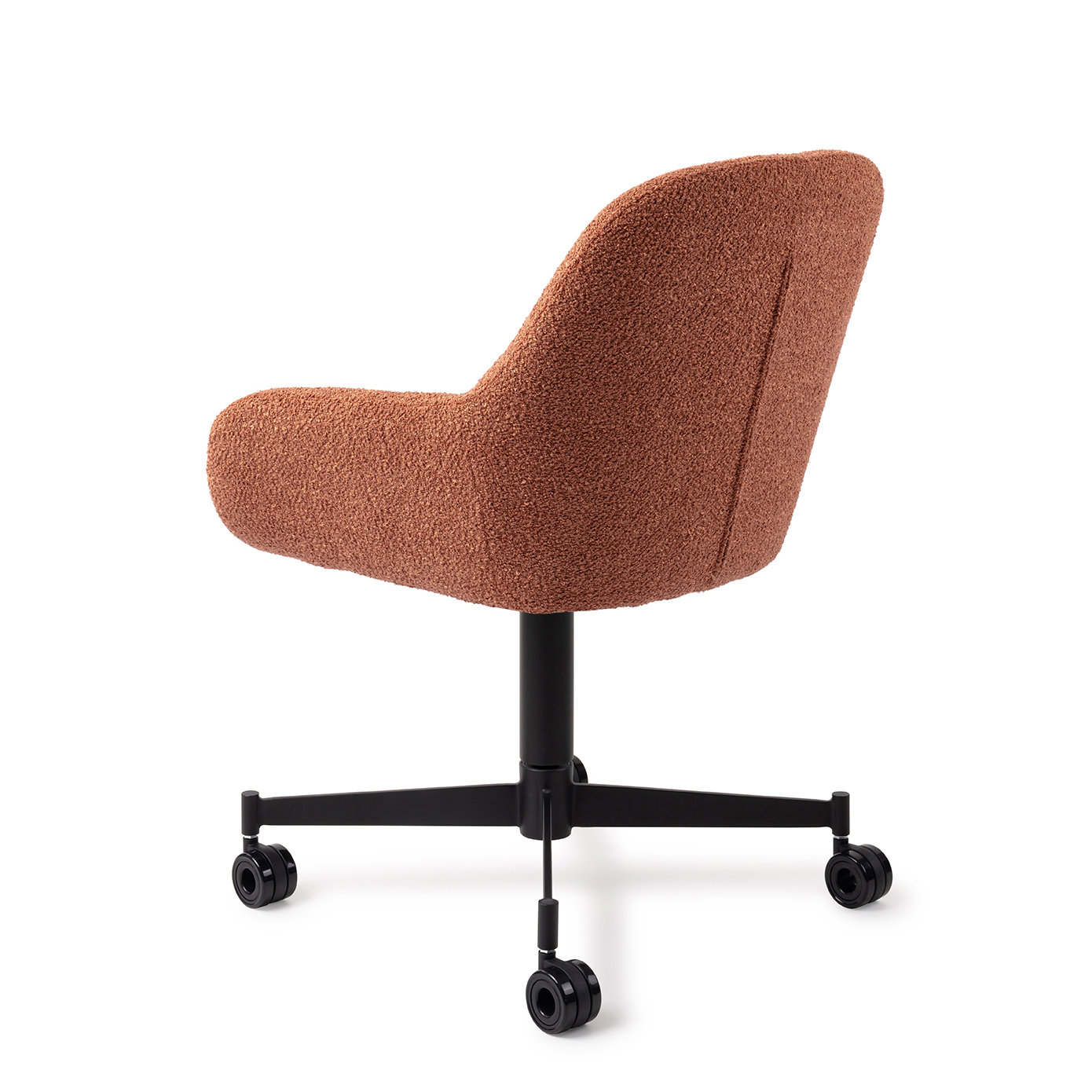 Jesper Home Esszimmerstuhl Kushi Amber Autumn Caster Schwarz
