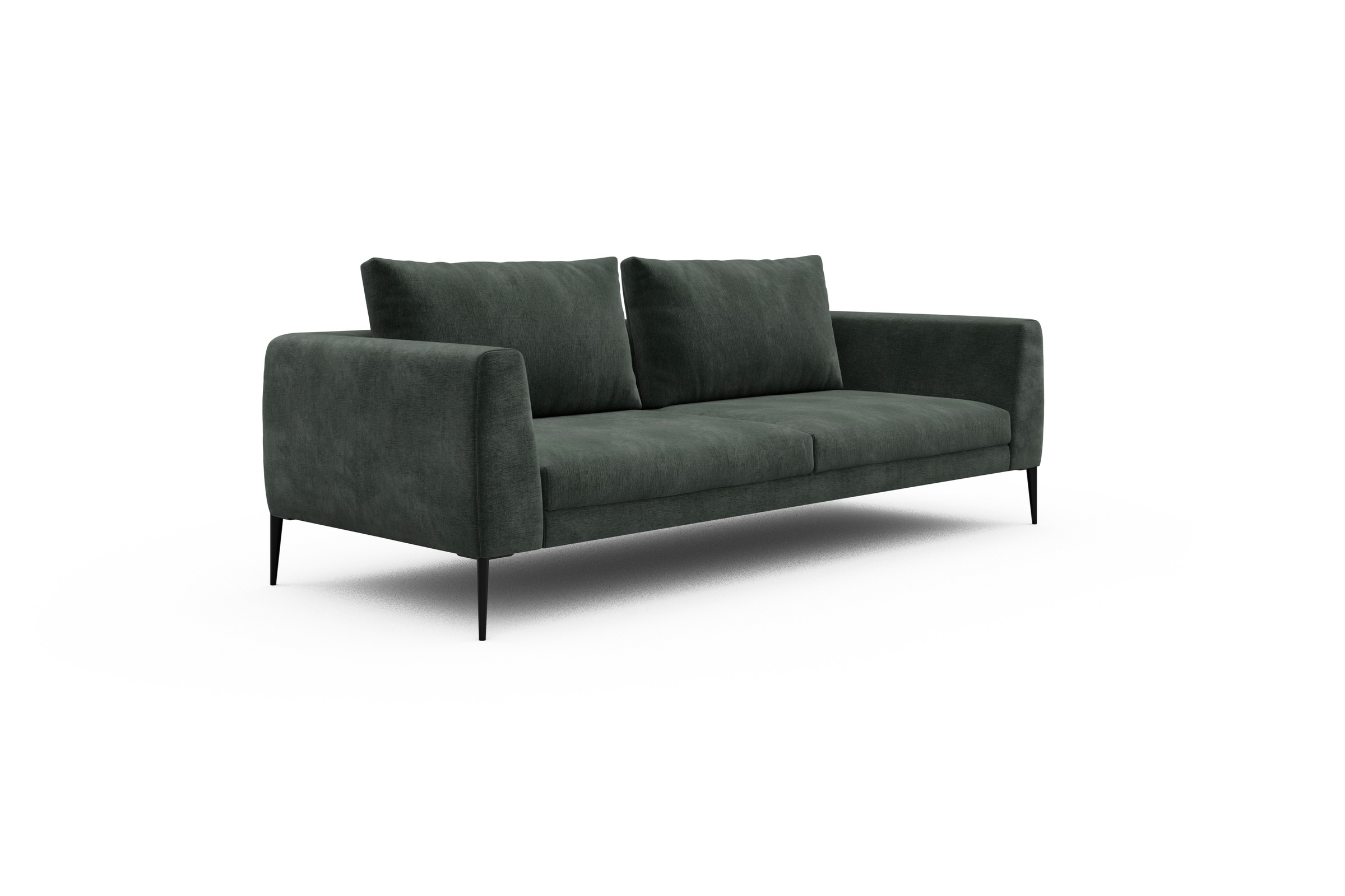 Sofa Paul 3-Sitzer Smooth-Laurel-Green