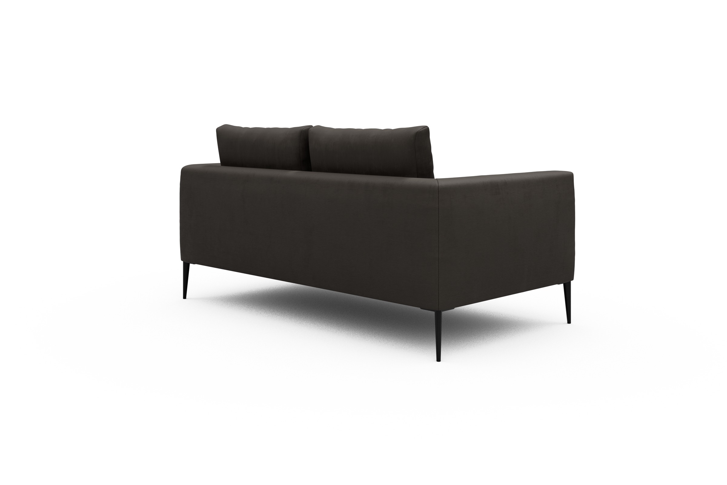 Sofa Paul 2-Sitzer Cordufine-Taupe