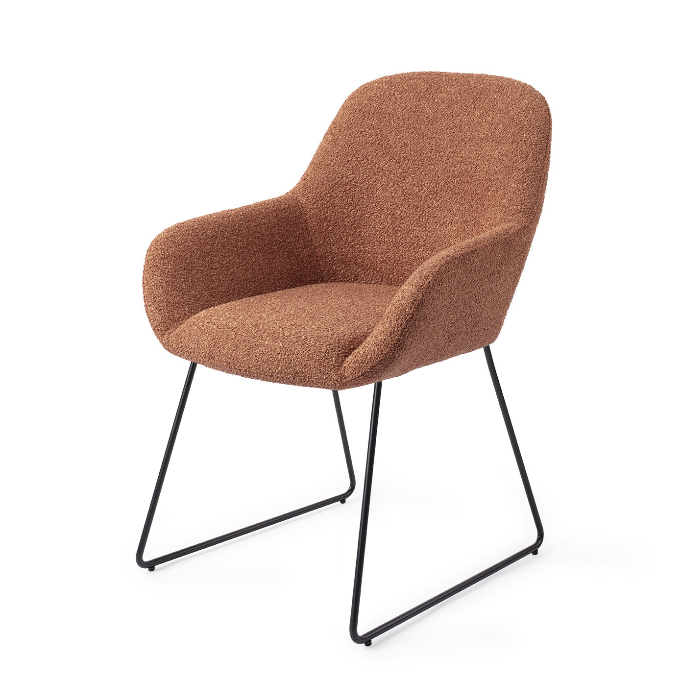 Jesper Home Esszimmerstuhl Kushi Amber Autumn Slide Schwarz