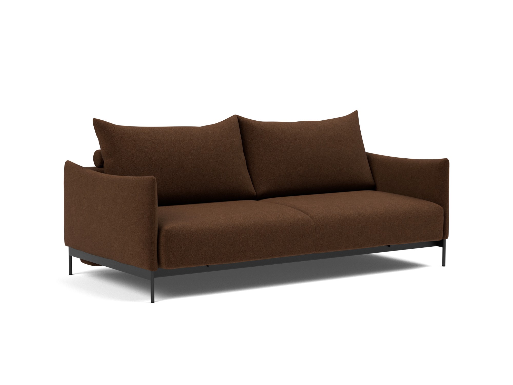 Schlafsofa Malloy Strukturierter Stoff Taura 359-Cappuccino