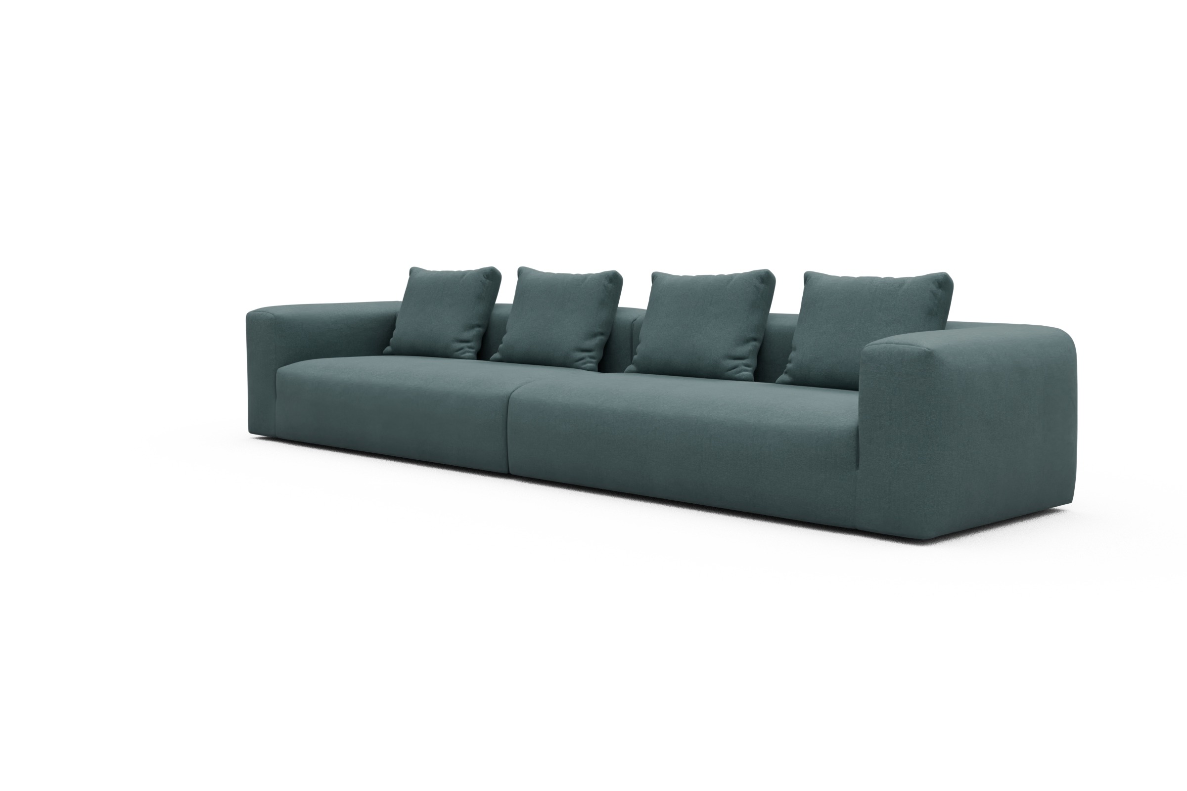 Sofa Modulares XXL Sofa Fred 5-Sitzer Satya-Niagara