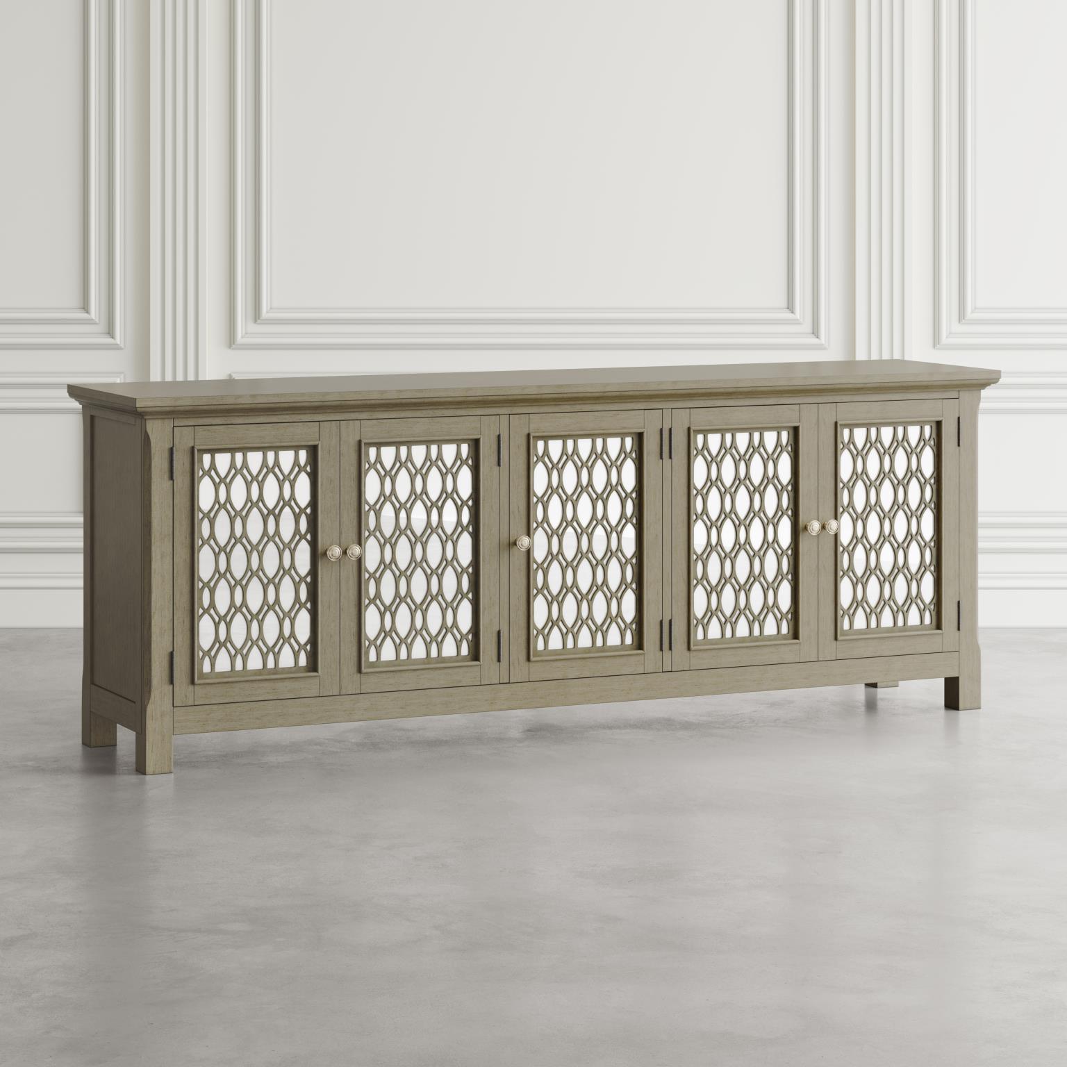 Livin Hill Kommode 5-türig Avola Gold, silberbraun AV2250-86