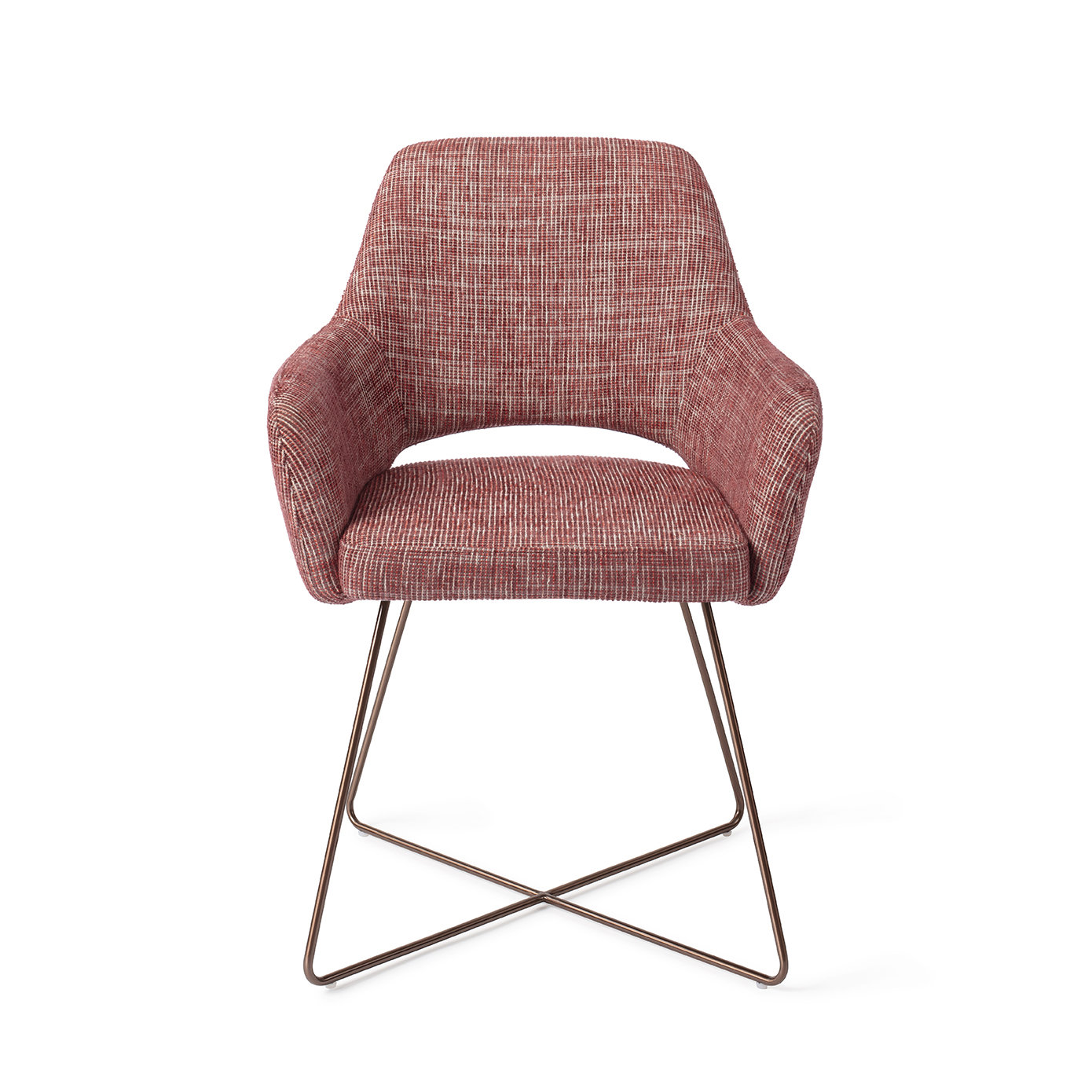 Jesper Home Esszimmerstuhl Yanai Berry Bars Cross Rose
