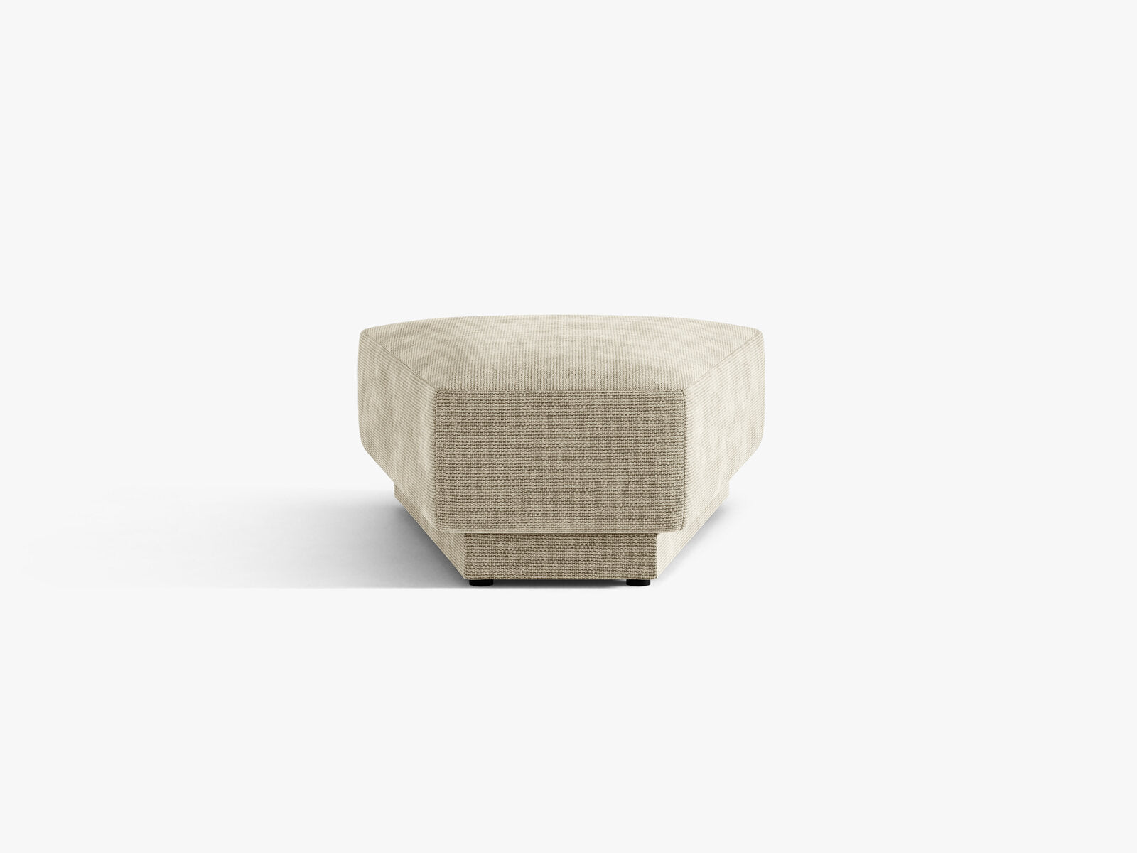 Micadoni Hocker Miley Chenille Eden Dunkelbeige