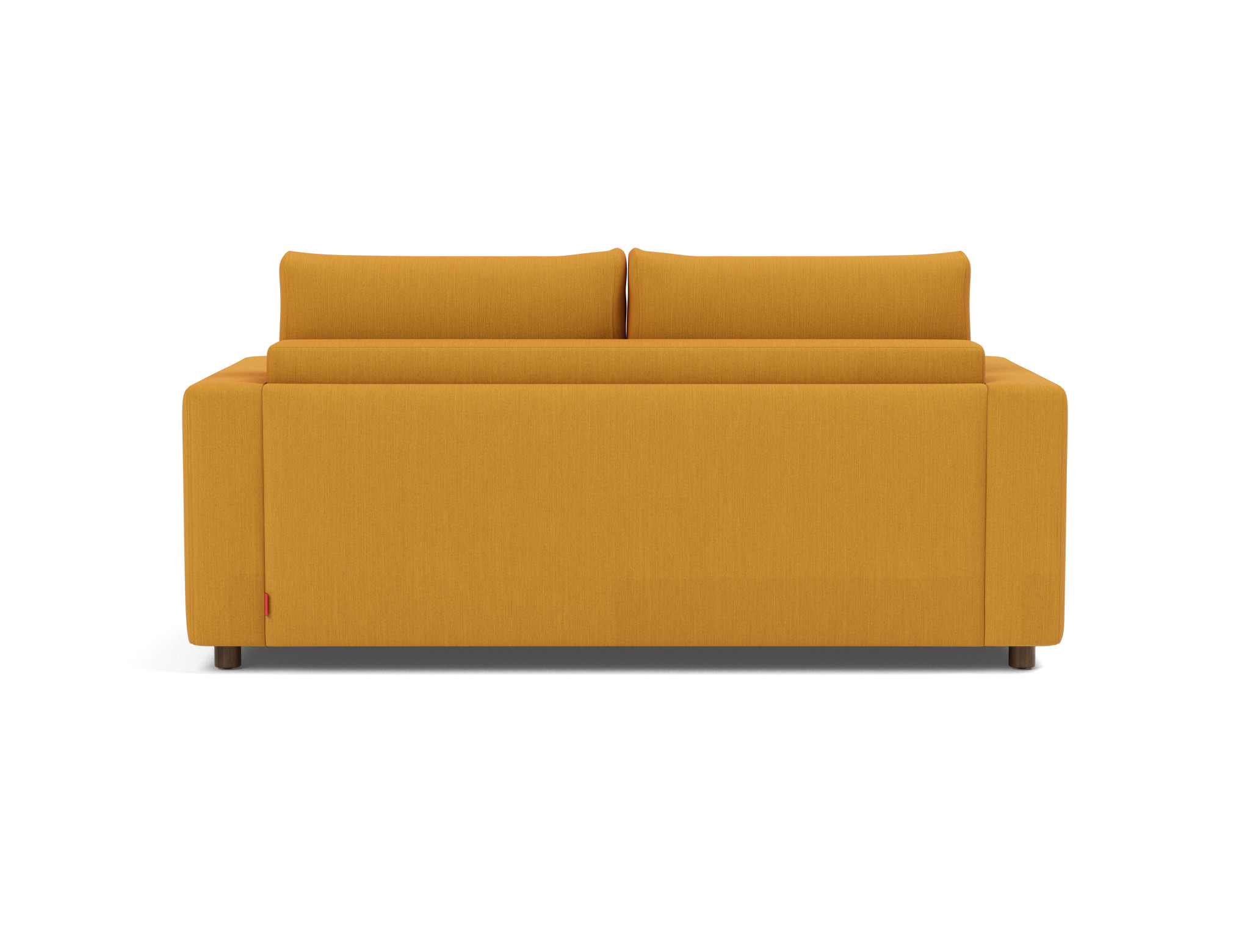 Schlafsofa Neah mit Standard-Armlehnen 160 Flachgewebe Elegance 507-Burned-Curry
