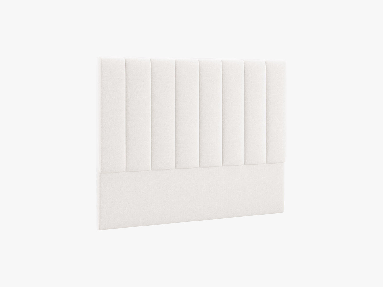 Micadoni Marl Polster-Kopfteil Chenille Eden Helles Beige 160x120