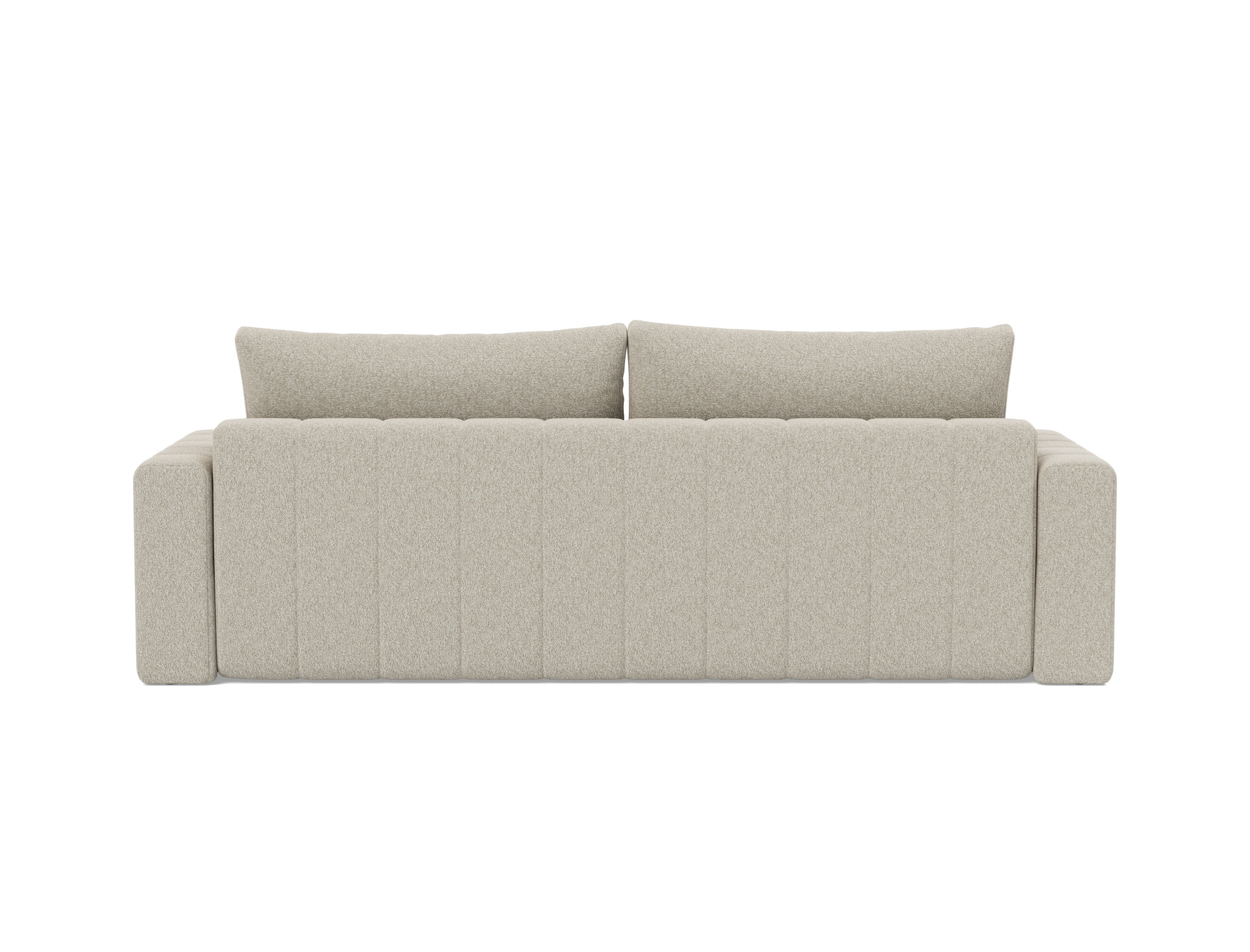 Schlafsofa Akello mit Armlehnen Boucle Skandi 539-Beige