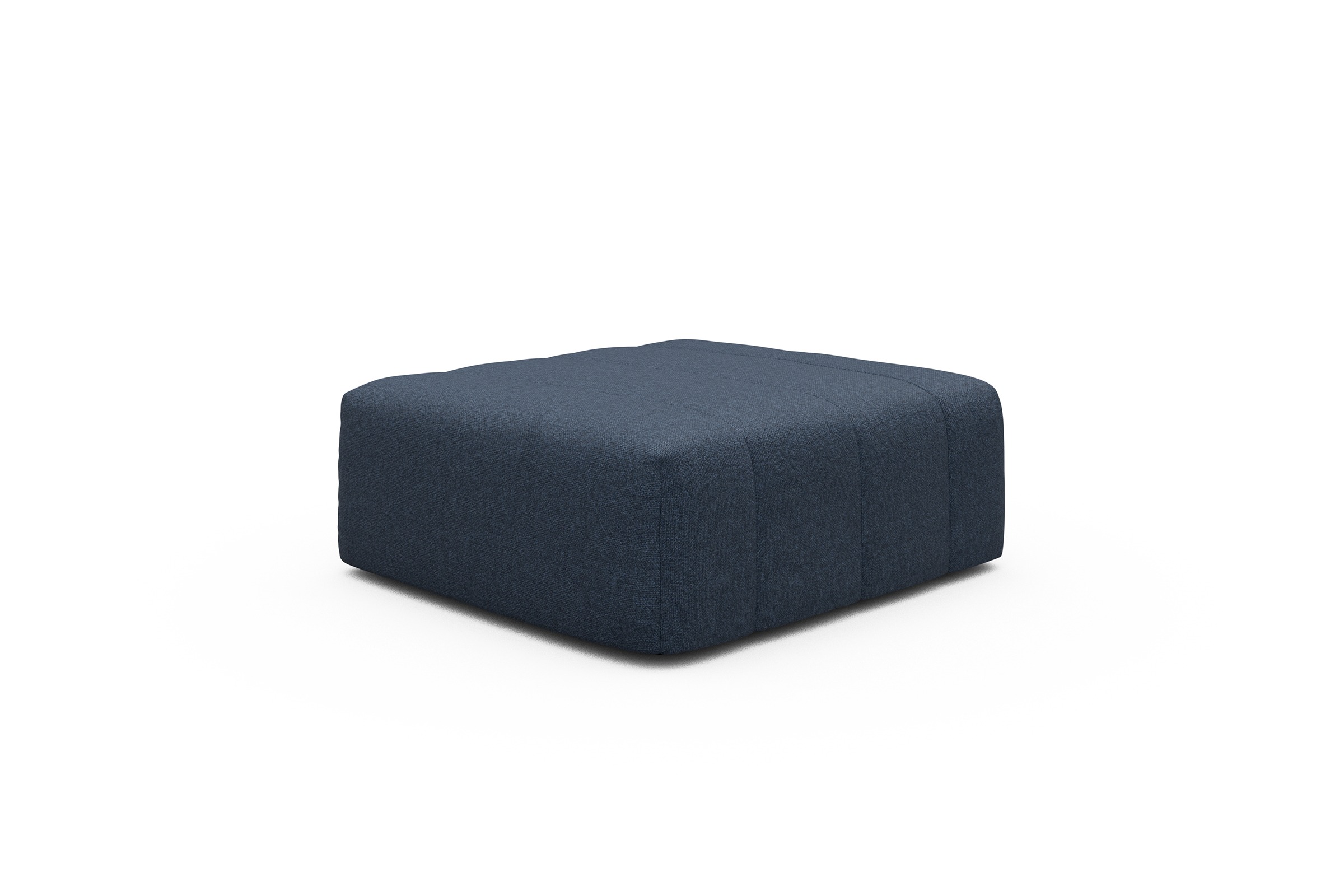 Sitzhocker Hugo Ottomane Sama-Deep-Blue