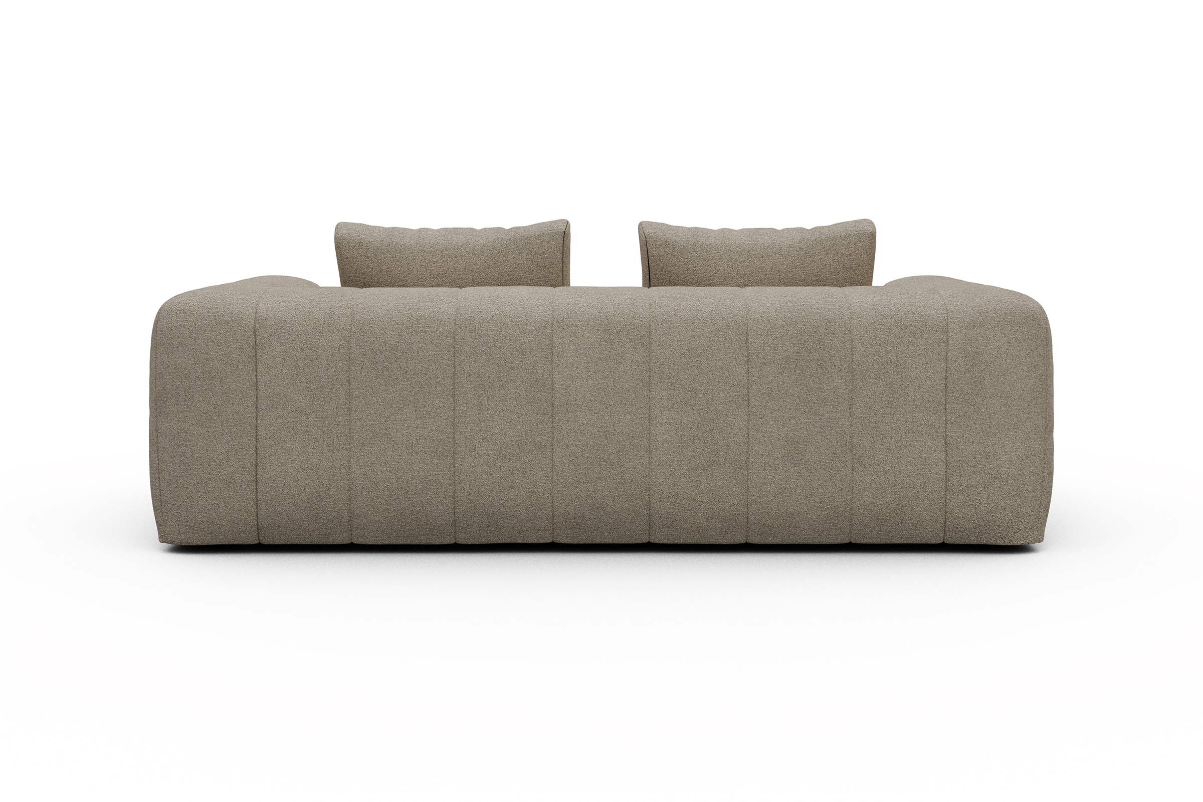 Sofa Hugo 3-Sitzer Boucle-Belge