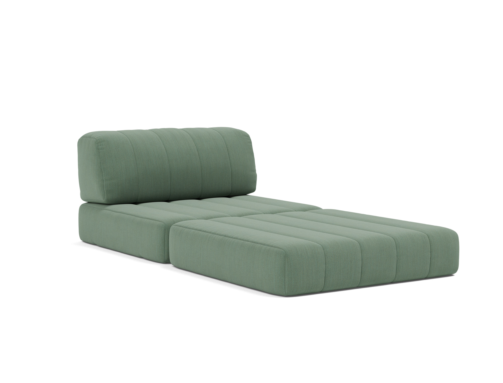 Schlafsessel CozyPad Flachgewebe Elegance 518-Green