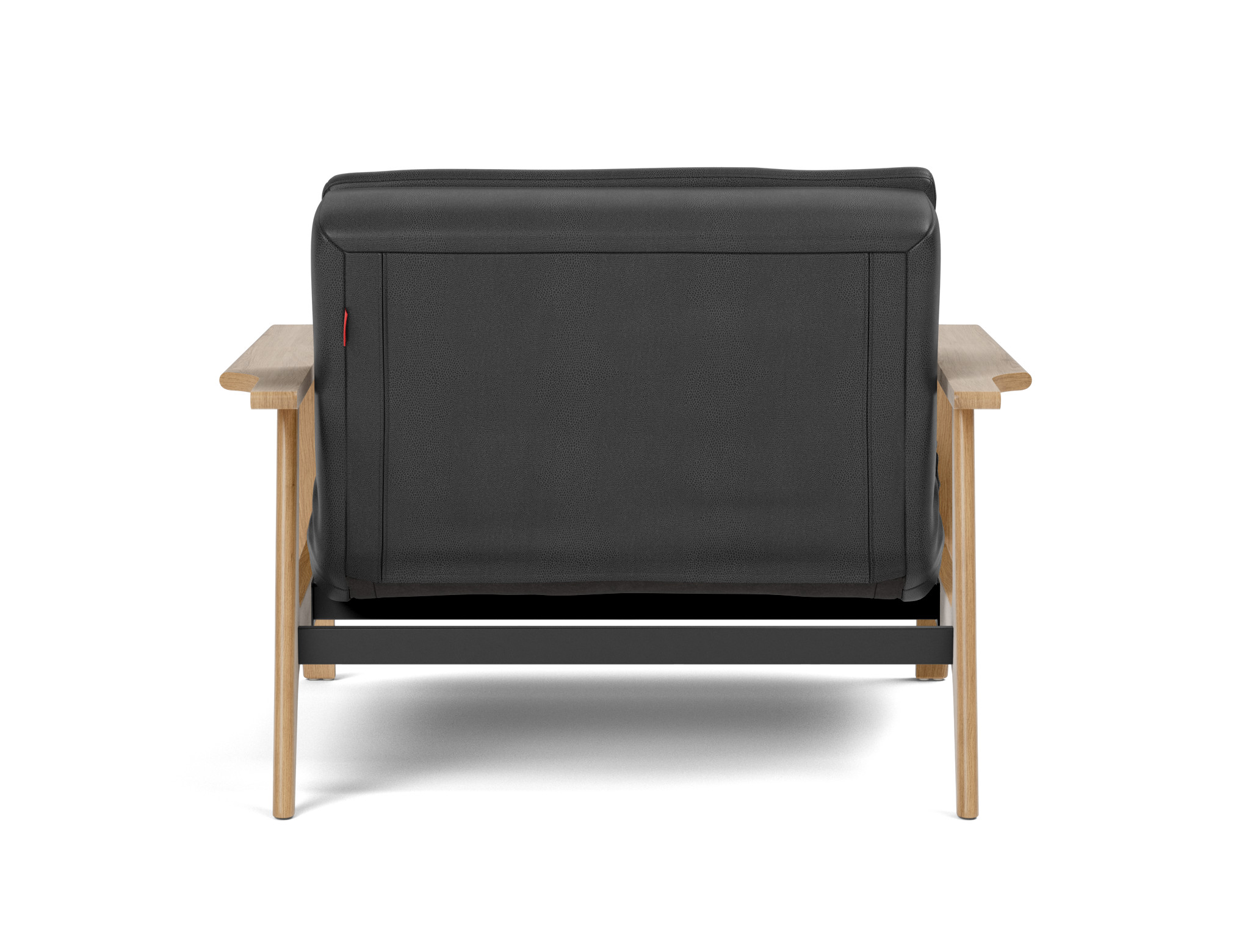 Sessel Dublexo Frej Lederoptik Faunal 550-Black