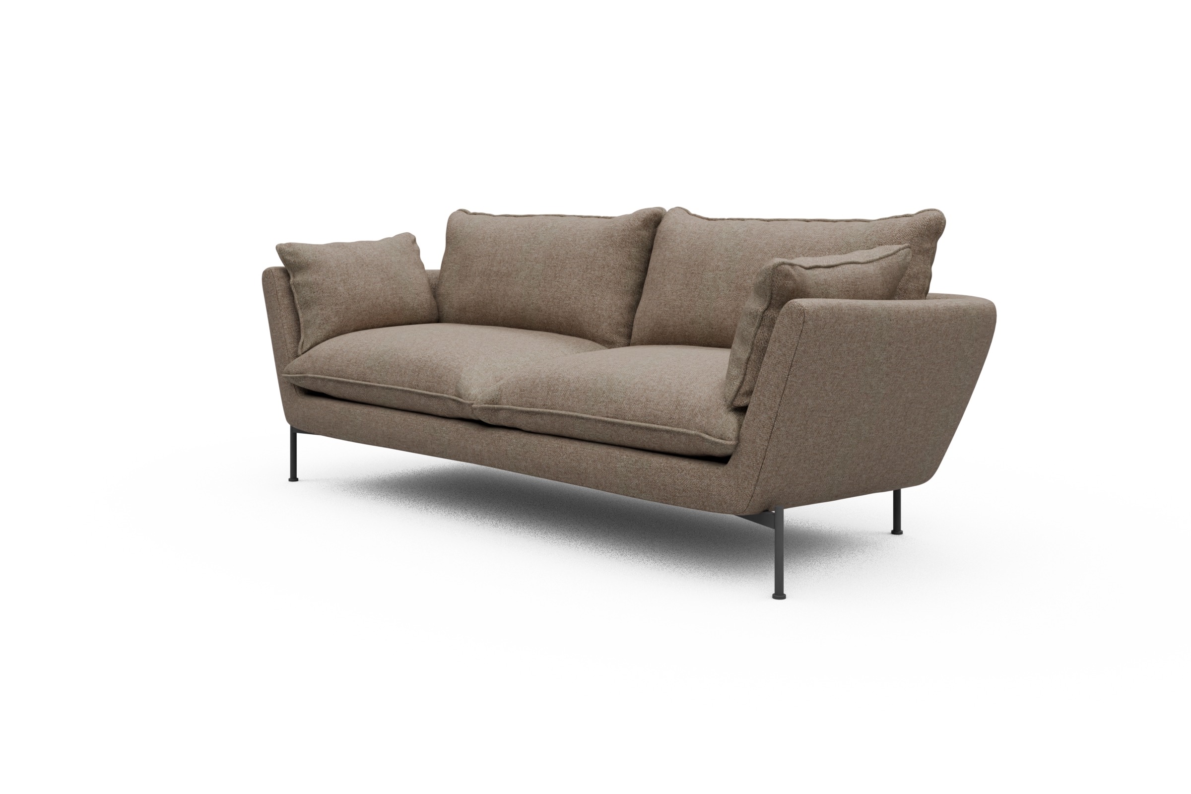 Sofa Anton PREMIUM 3-Sitzer Sama-Antelope