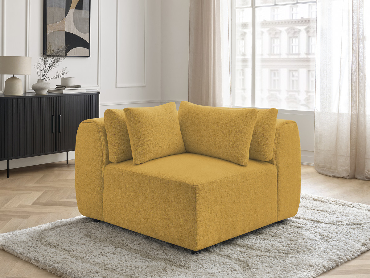 Bobochic Jana Eckmodul Melange-Stoff Gelb