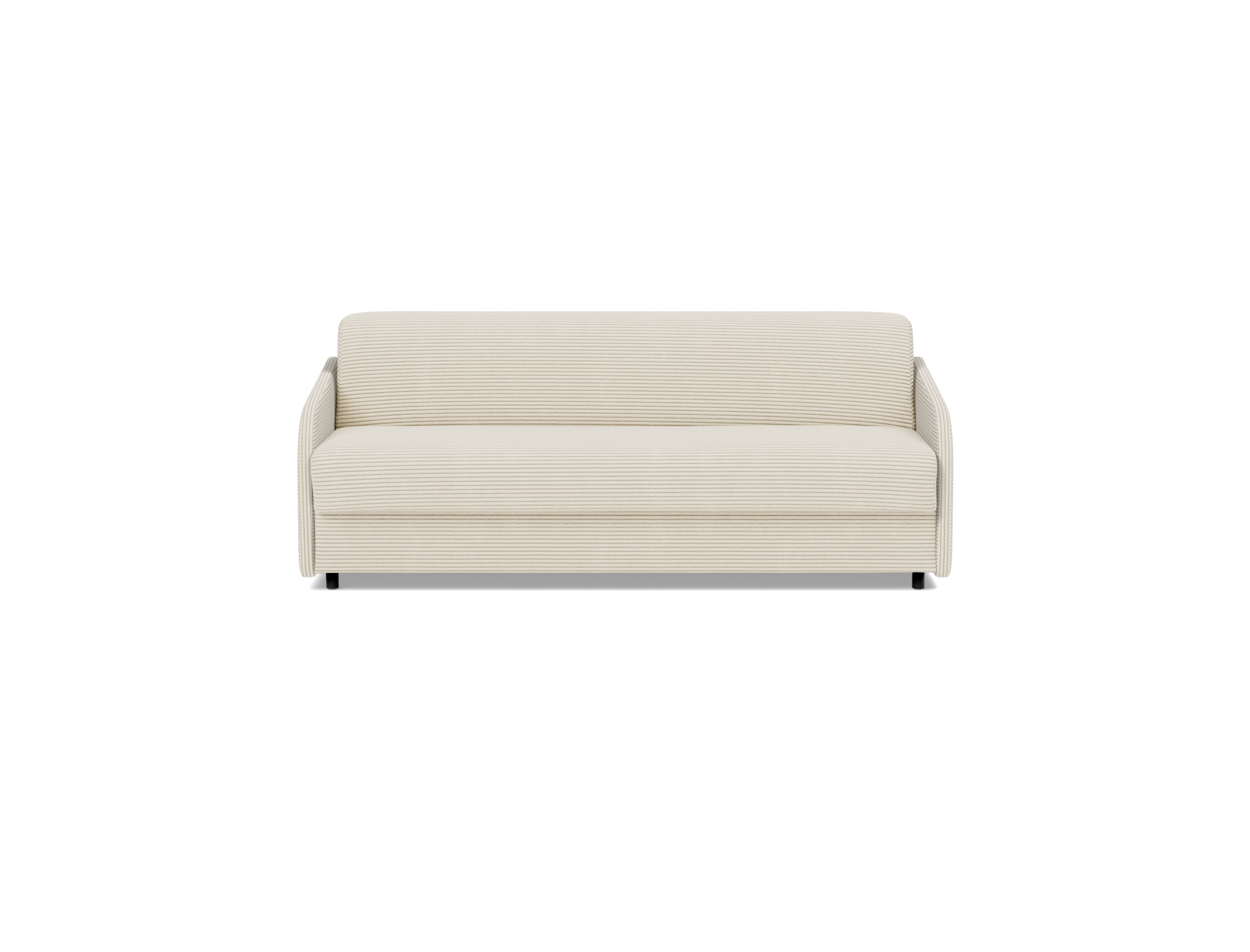 Schlafsofa Eivor mit Memory-Matratze 160 Kord Corduroy 594-Ivory