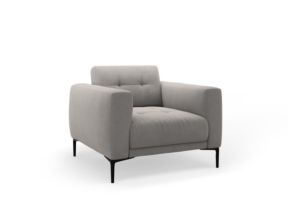 Cosmopolitan Design Sessel Lazio Samt Salvador Grau