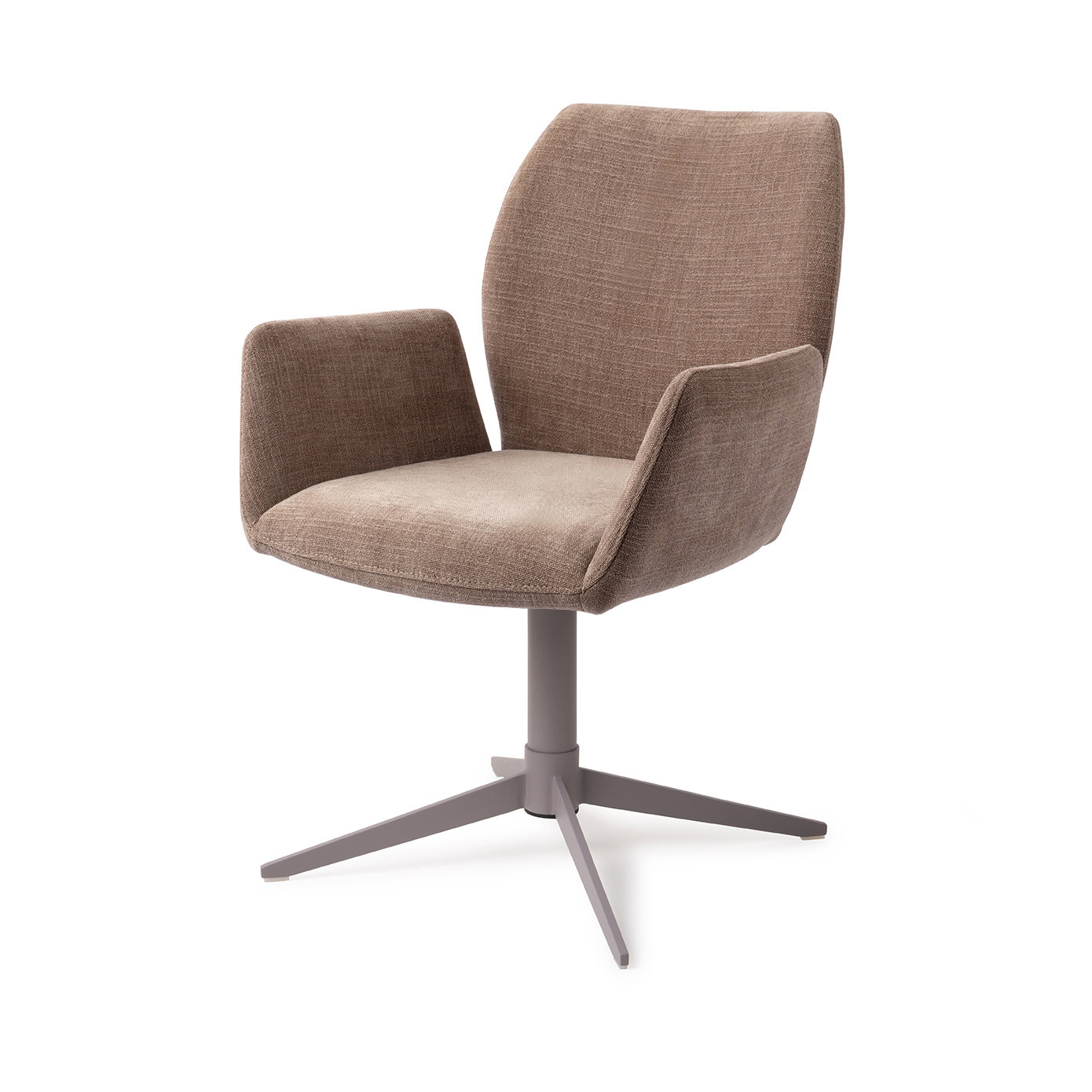 Jesper Home Esszimmerstuhl Misaki Mocha Mist Quad Grau
