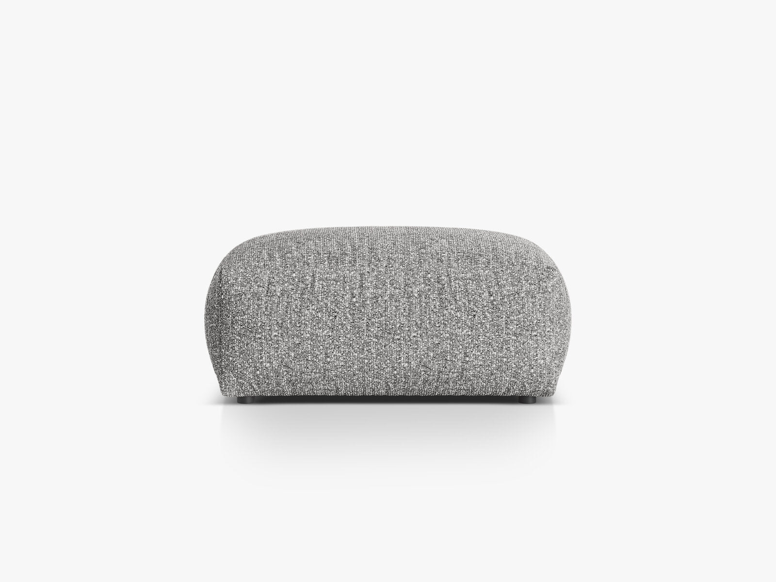 Micadoni Hocker Martina 1-Sitzer Boucle Monet Graphit