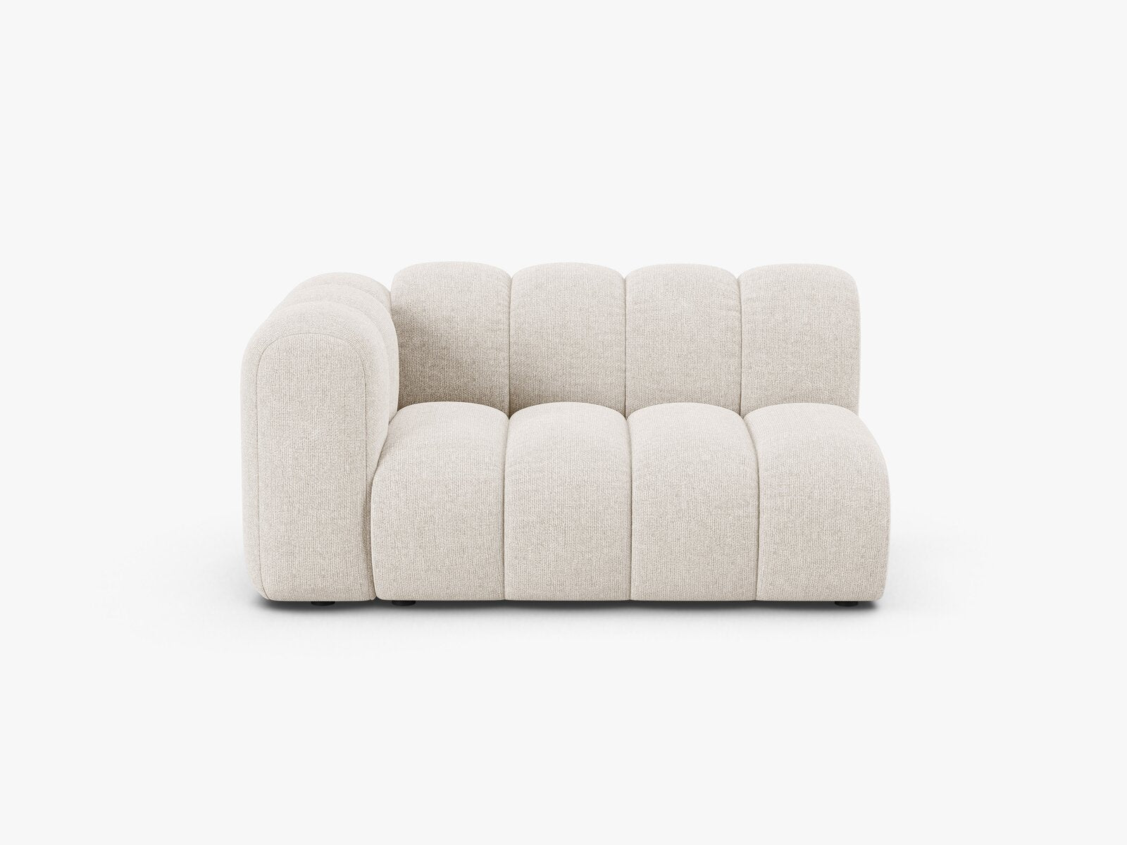 Micadoni Modul Lupine 2-Sitzer Chenille Eden Helles Beige Links