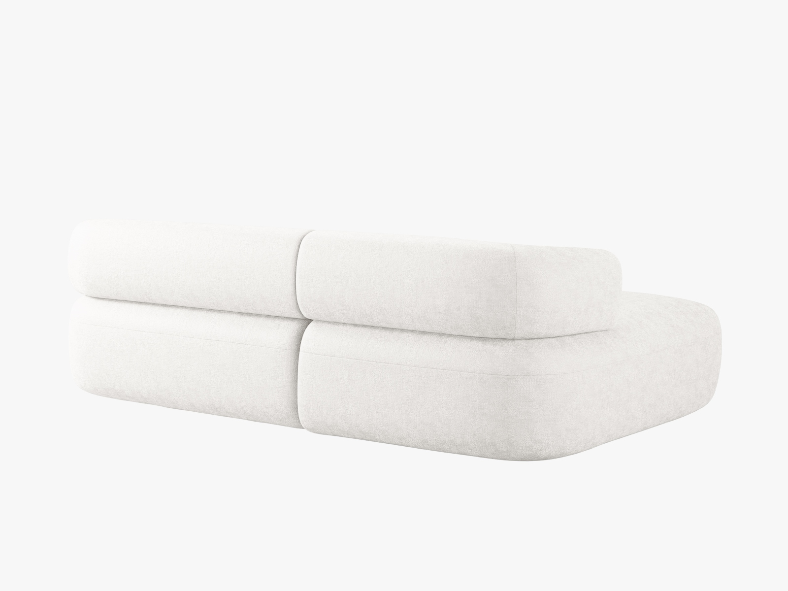 Micadoni 5-Sitzer Ecksofa Jenny Links Chenille Perfect Harmony Helles Beige