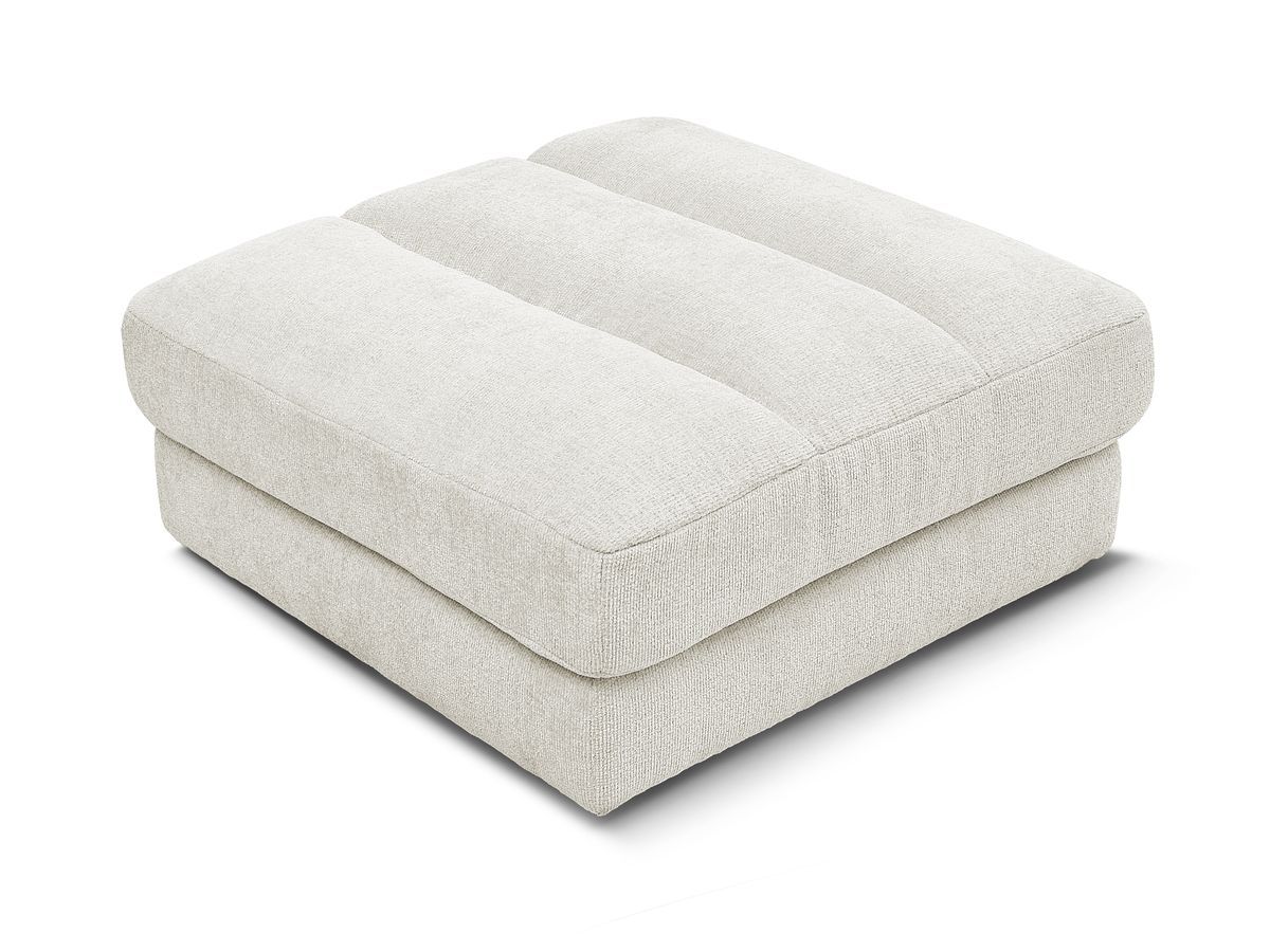 Bobochic Sierra Pouf Strukturstoff Beige