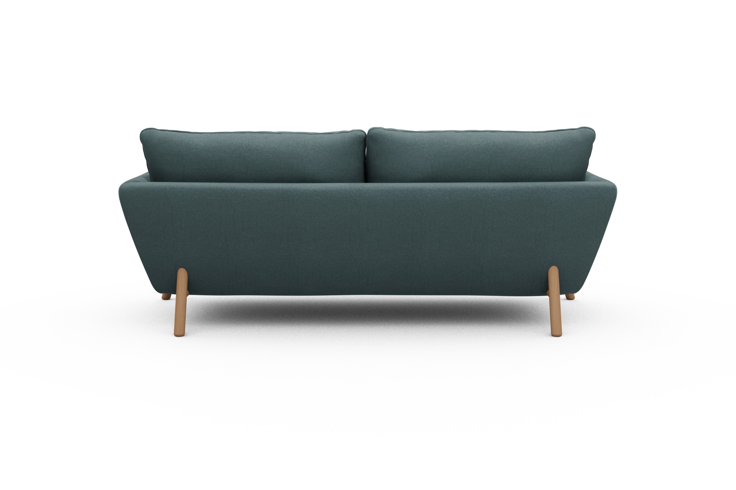 Sofa Emil 3-Sitzer Beinfarbe Eiche Natur Satya-Niagara