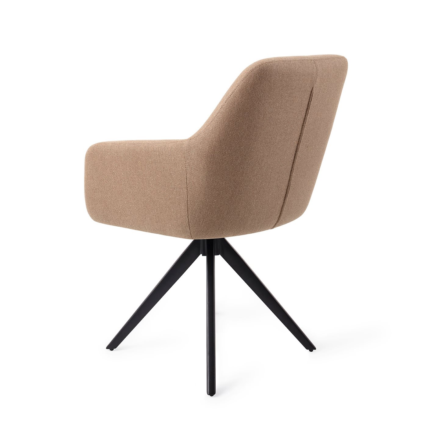 Jesper Home Esszimmerstuhl Hiroo Whisper-Wheat Turn Schwarz