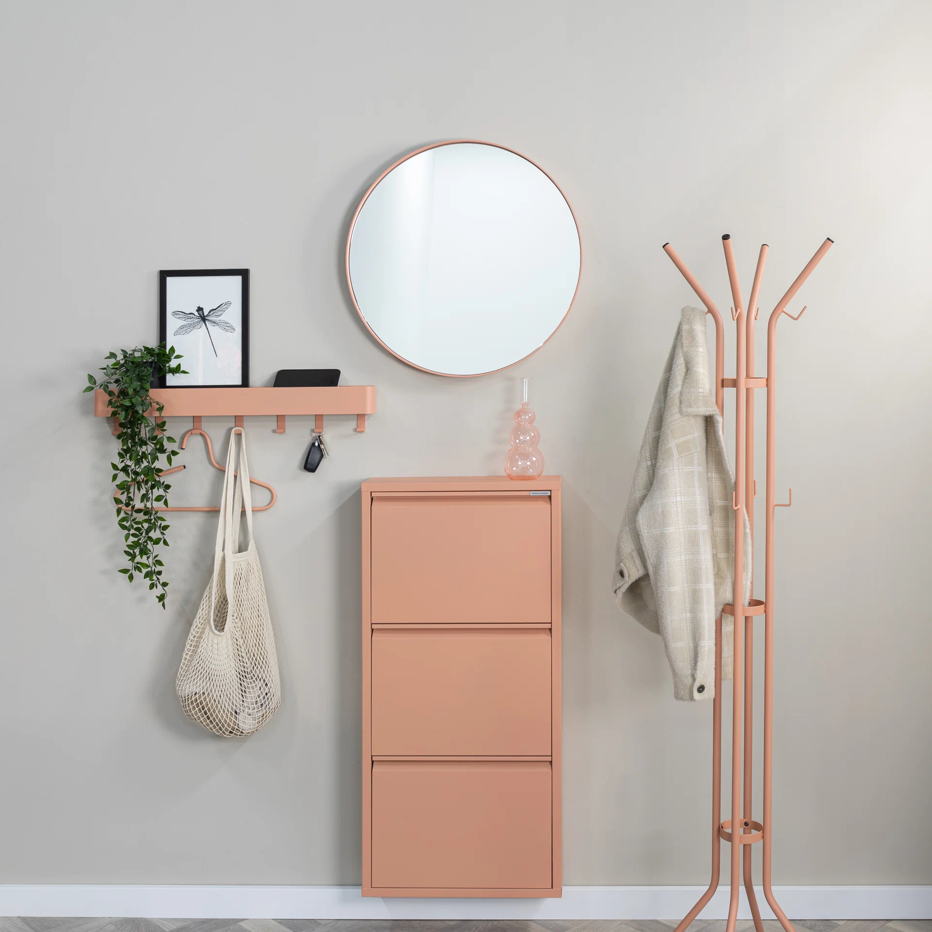 Spinder Design Garderobenständer Jessy Clay Terra