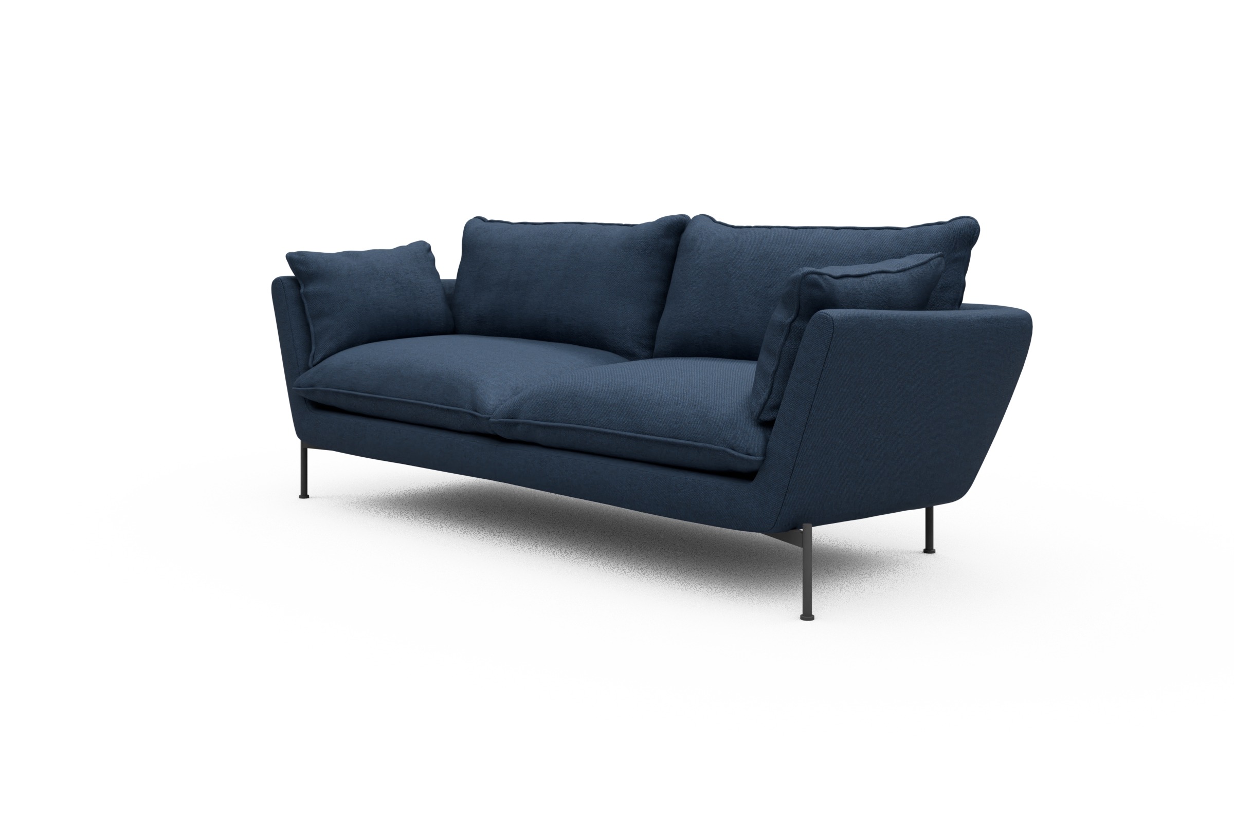 Sofa Anton PREMIUM 3-Sitzer Weda-Blue
