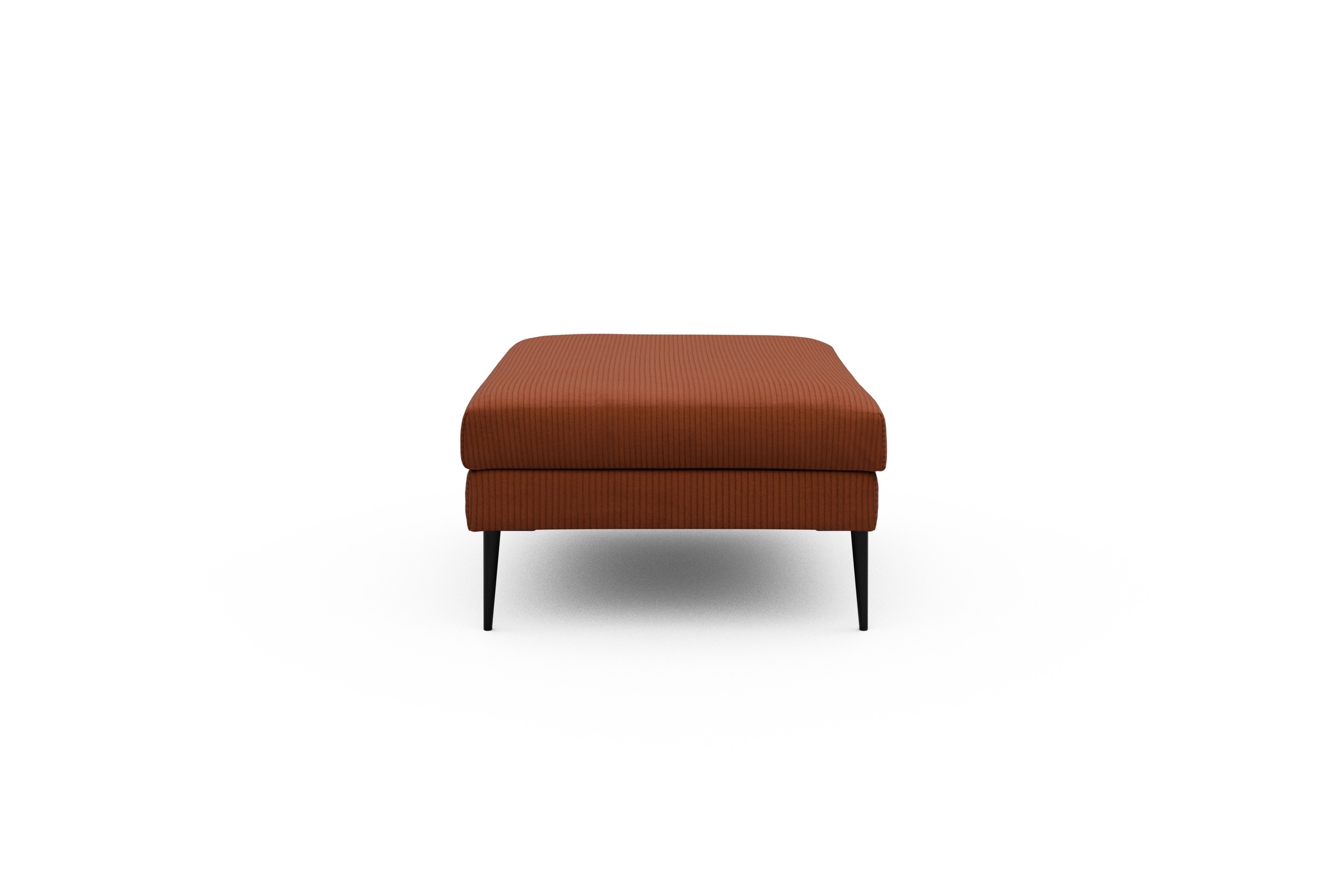 Sitzhocker Paul Corduroy-Burnt-Orange