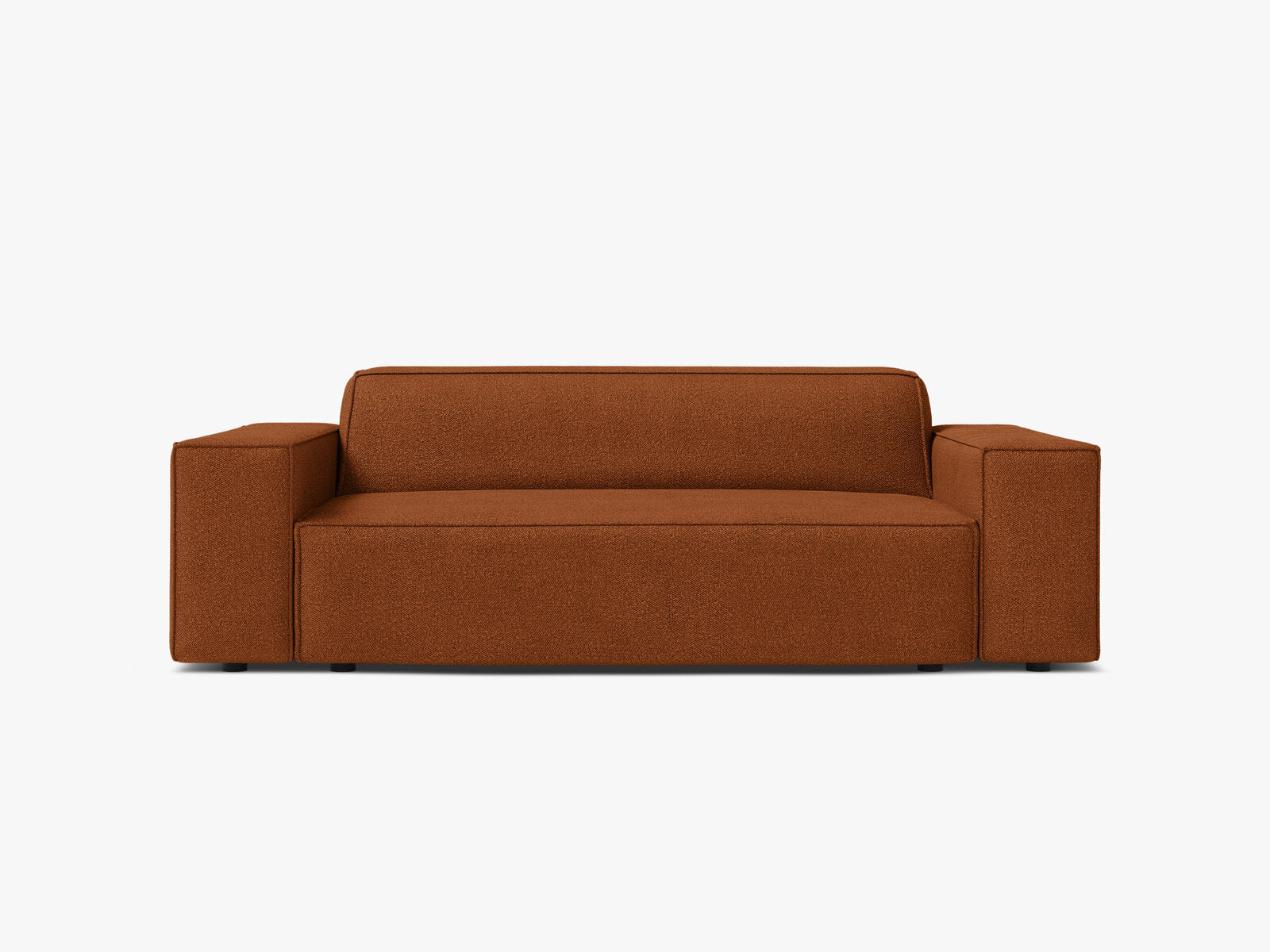 Micadoni Jodie Sofa 2-Sitzer Boucle Baloo Terrakotta
