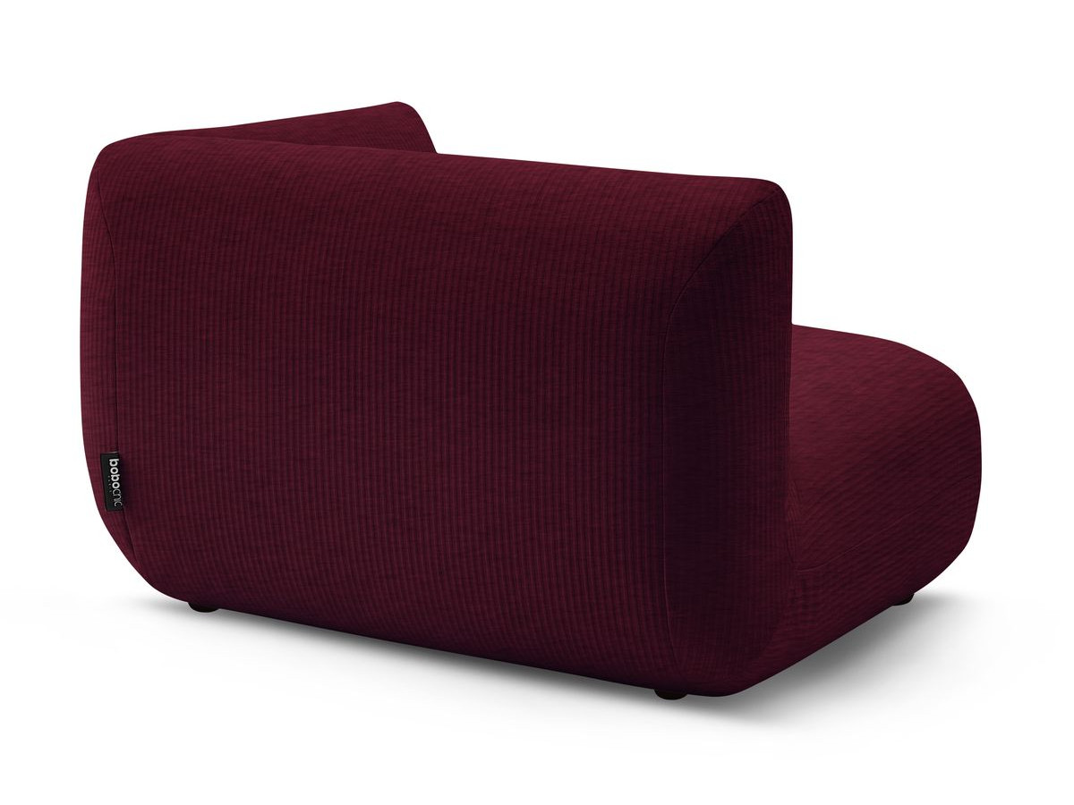 Bobochic Lecomte Sofamodul 1-Sitzer Strukturstoff Rot