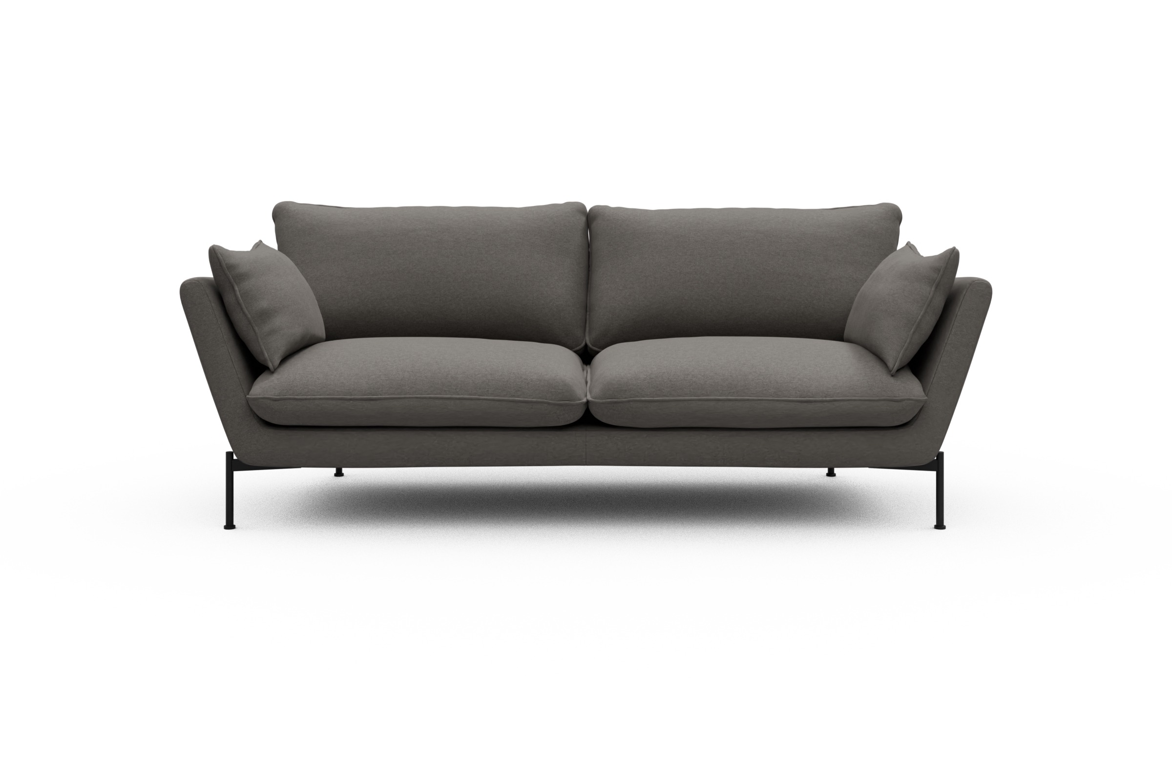 Skandi Home Sofa Anton 3-Sitzer Satya-Taupe moebelfaktor