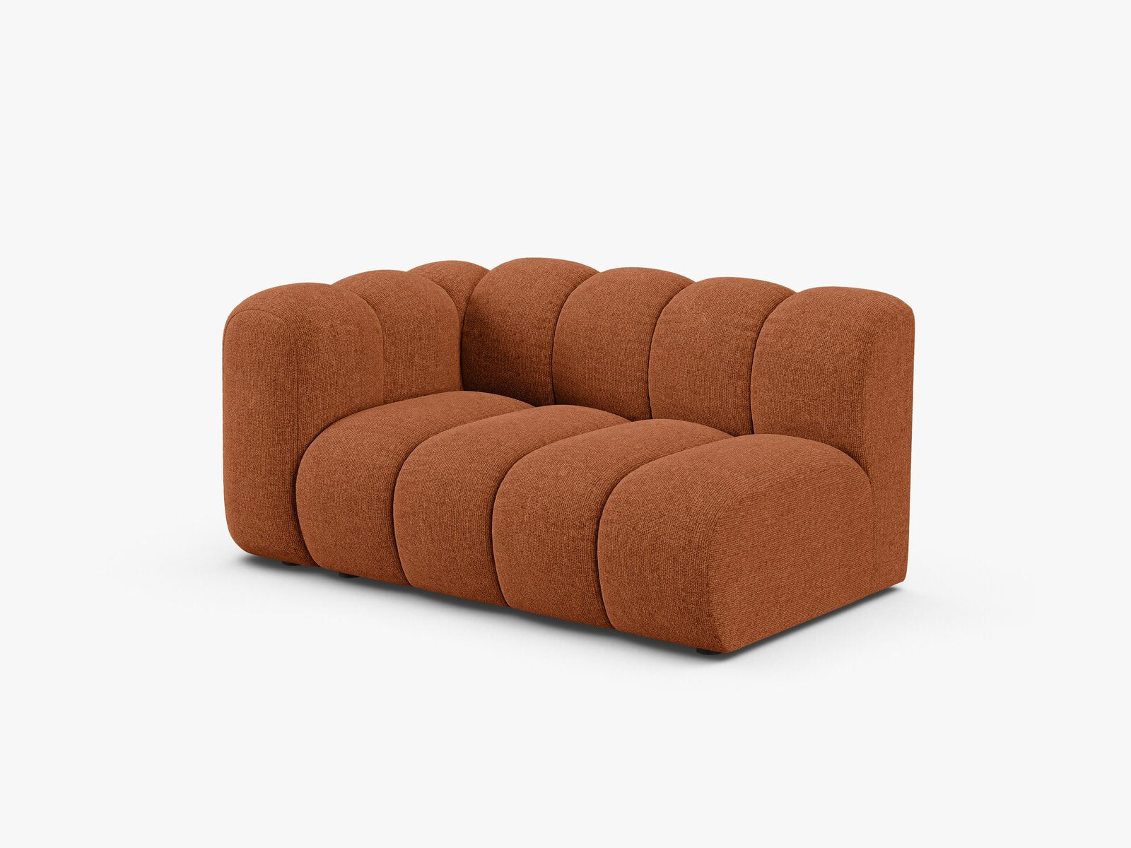 Micadoni Modul Lupine 2-Sitzer Chenille Eden Ziegel Links