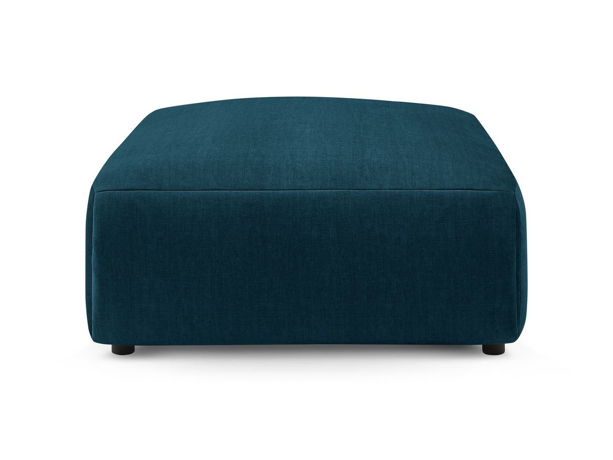 Bobochic Jeanne Pouf 95 × 117 cm Samt Dunkelblau