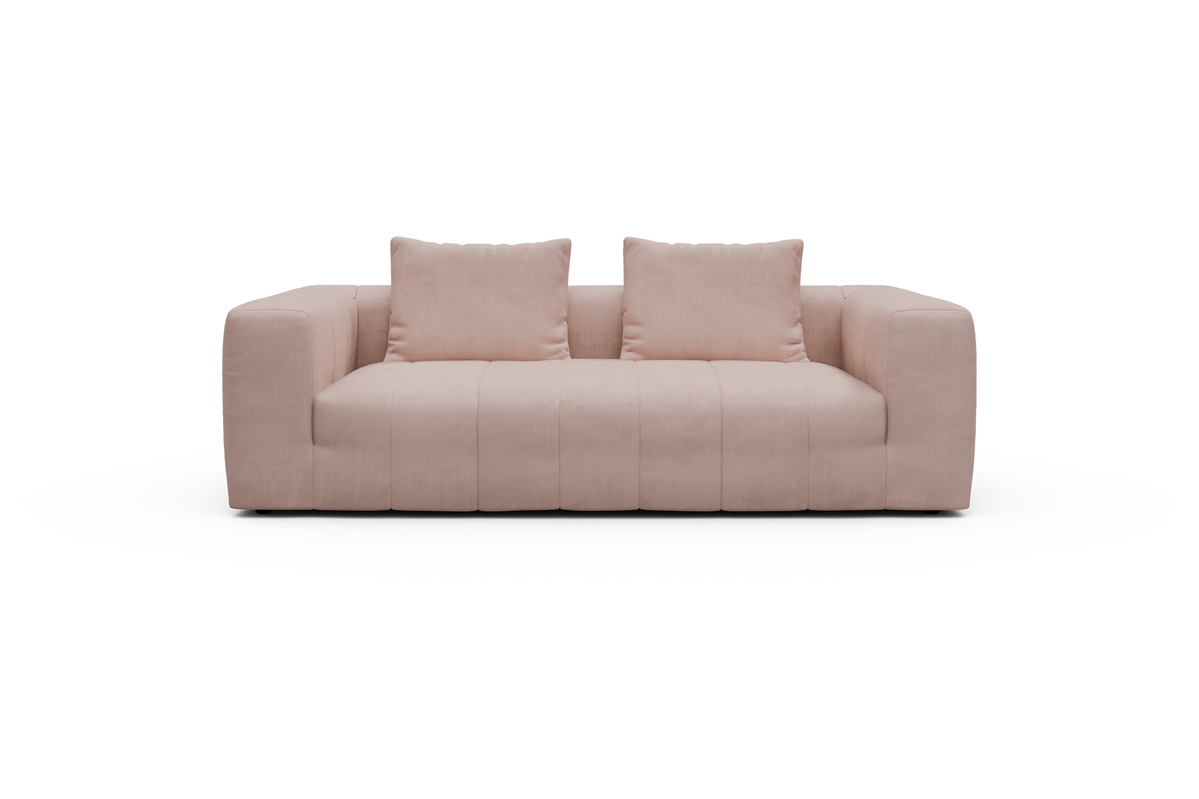 Hugo 3-Sitzer Cordufine-Blush moebelfaktor