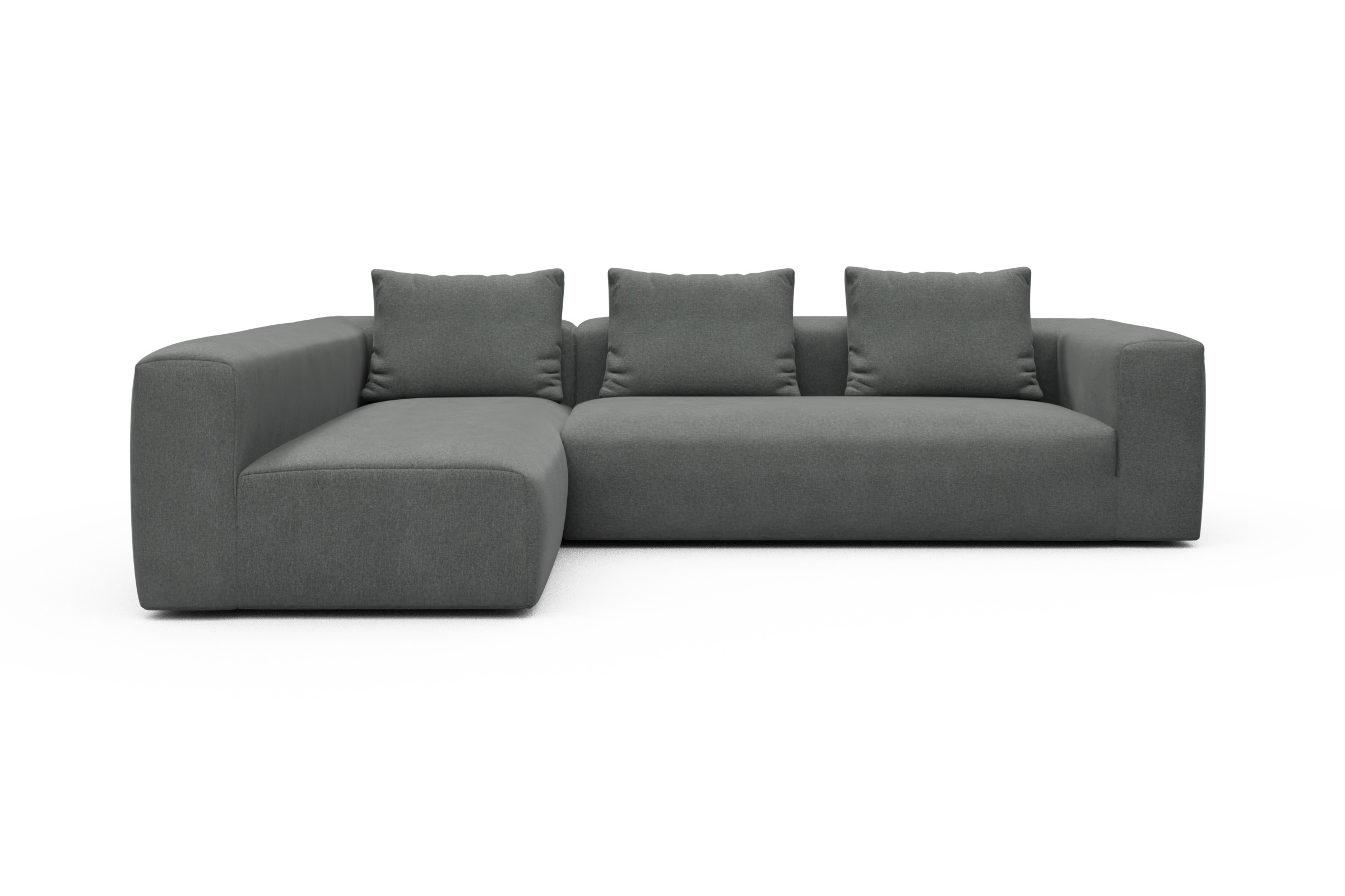 Skandi Home Ecksofa Fred 2x 2,5-Sitzer links offen Satya-Steel moebelfaktor