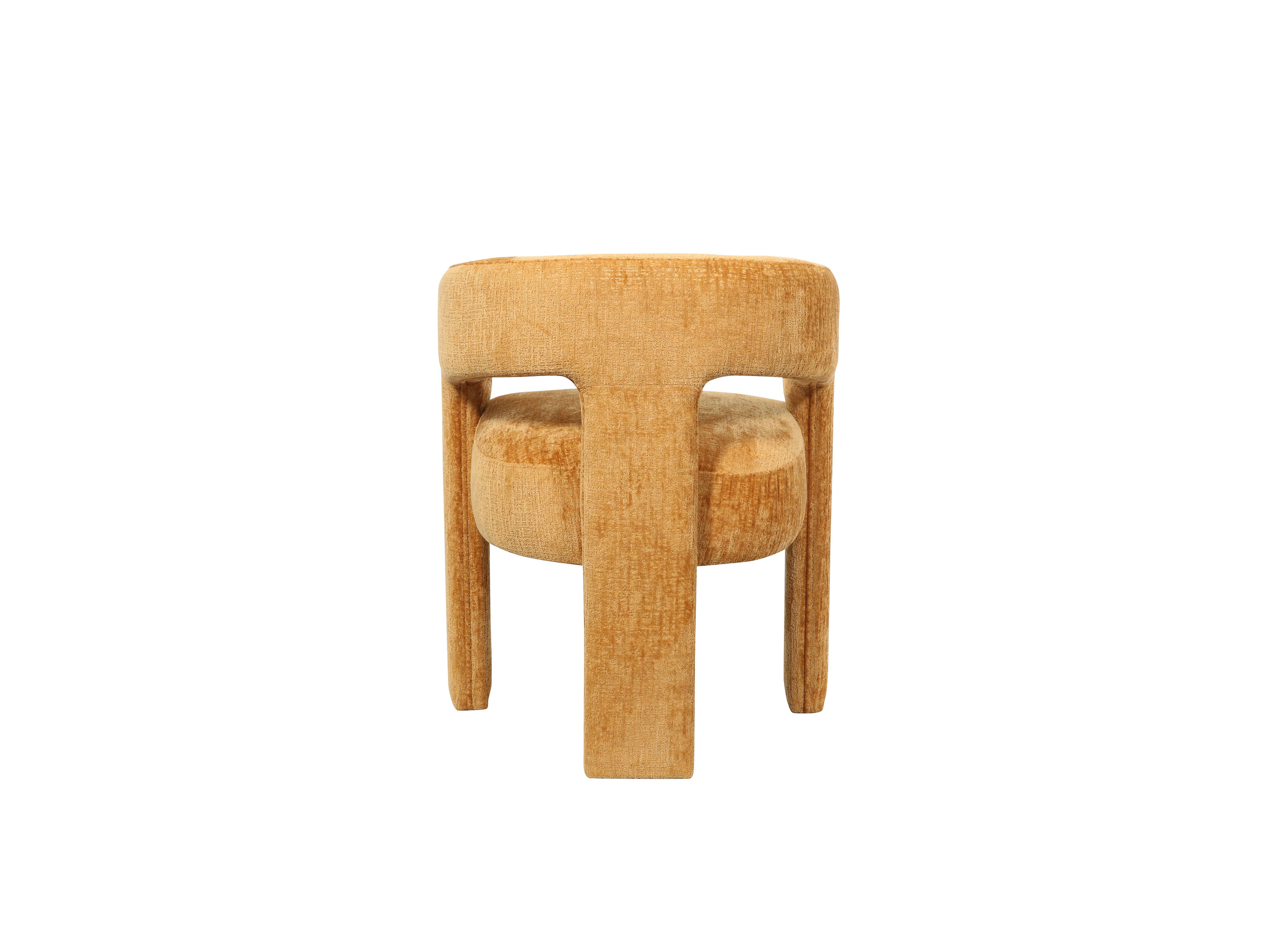 Livin Hill Set Leith: 4× Polsterstuhl Orange-Gold
