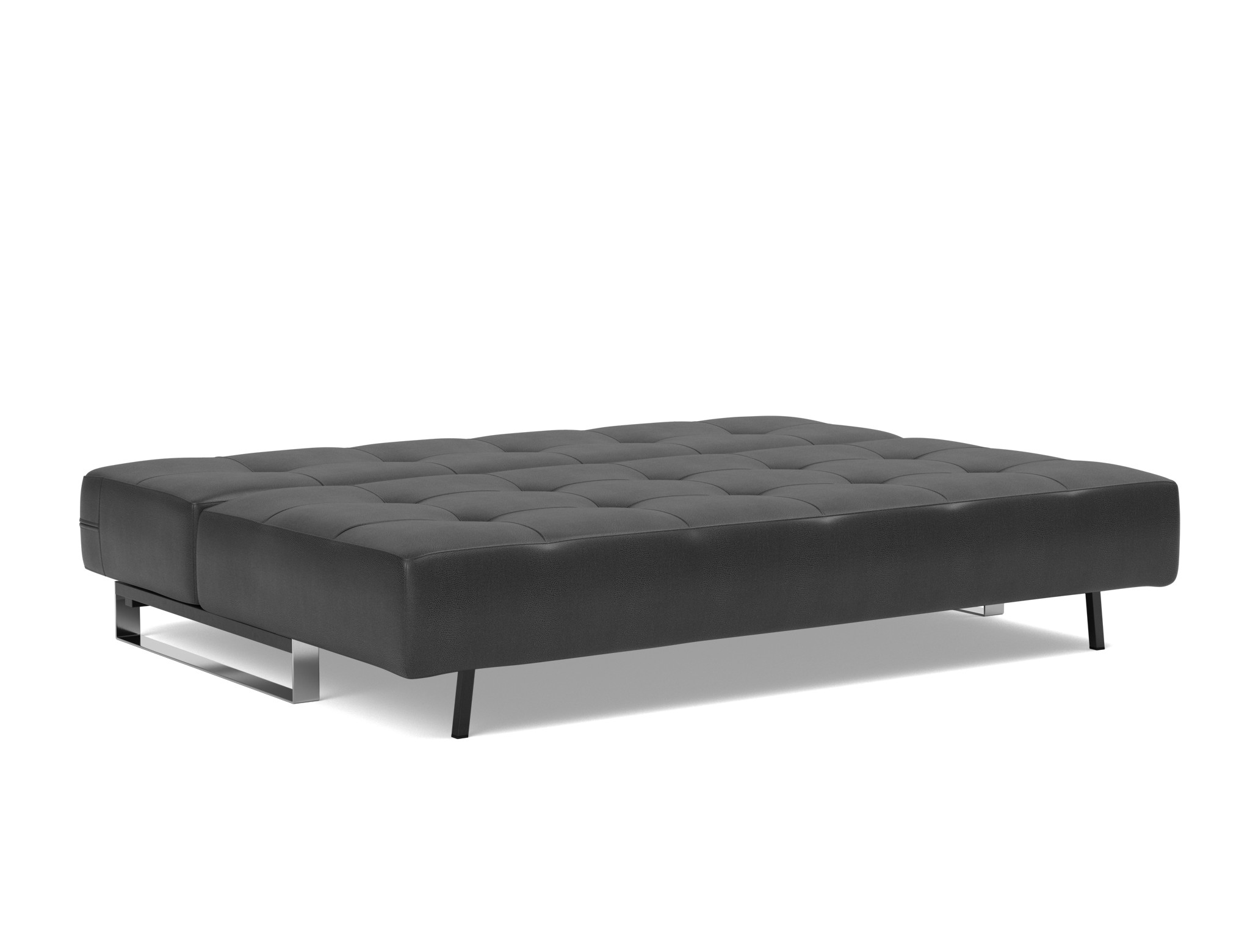 Schlafsofa Supremax D.E.L. Lederoptik Faunal 550-Black