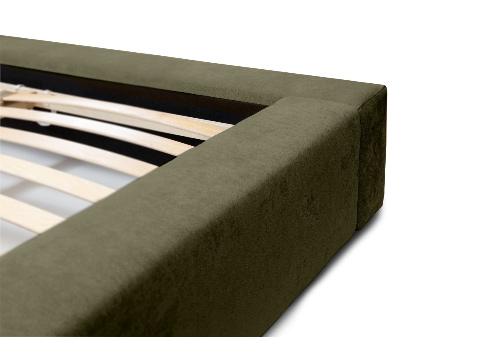 Polsterbett Pavo Chenille 140x200 mit Metallrahmen Ditra-New 38