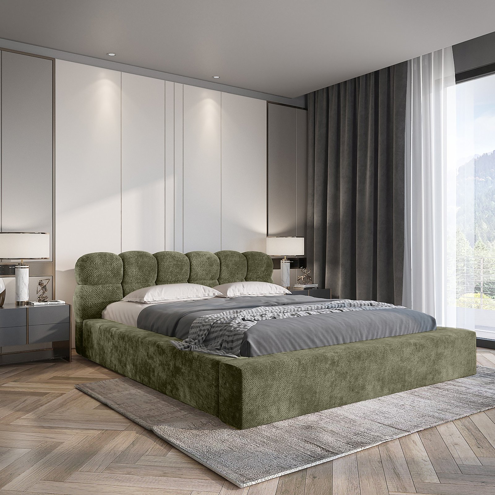 Polsterbett VENTO-NEW Tender-Way 180 mit Holzrahmen Tender-Way 38 moebelfaktor