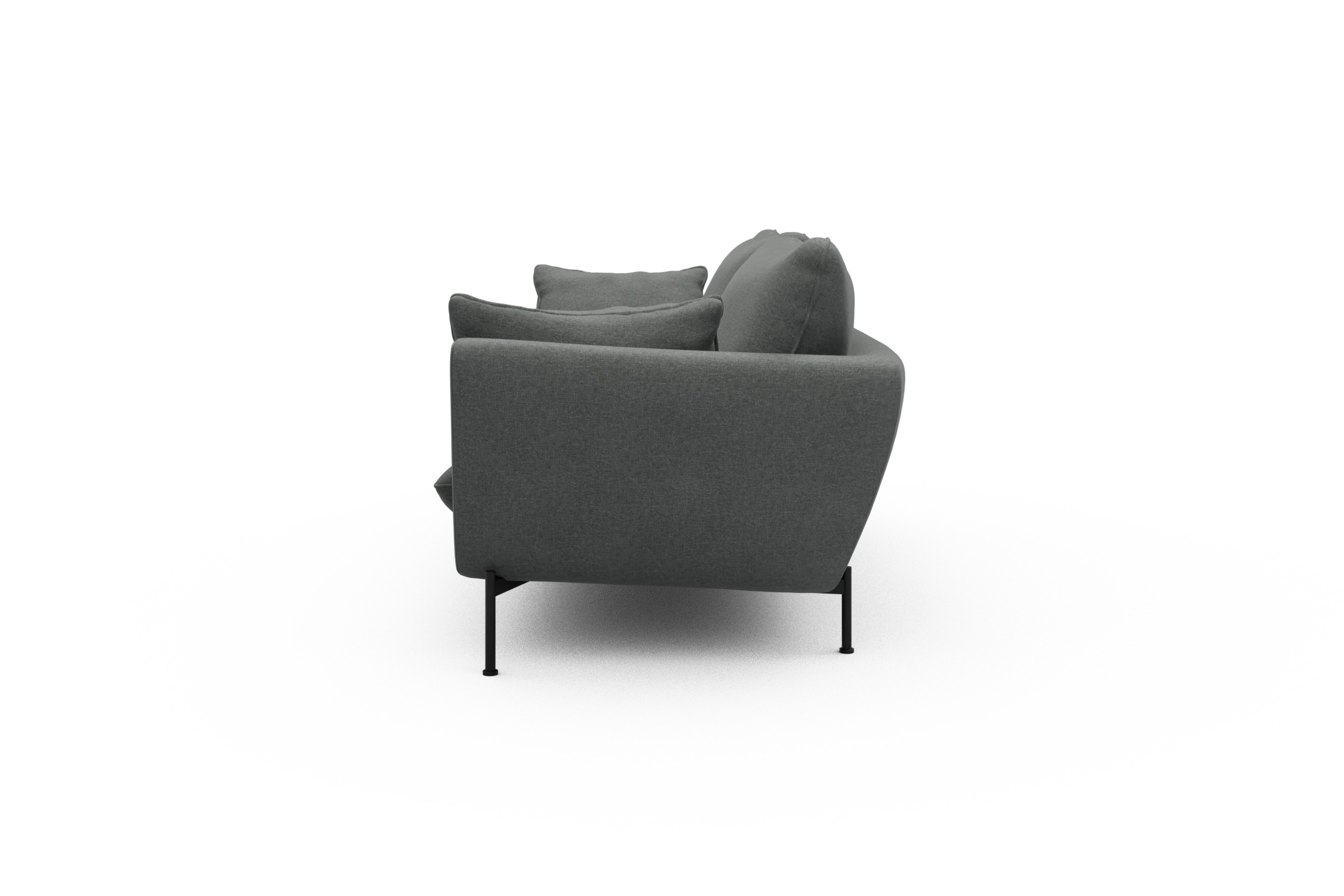 Sofa Anton 3-Sitzer Satya-Steel