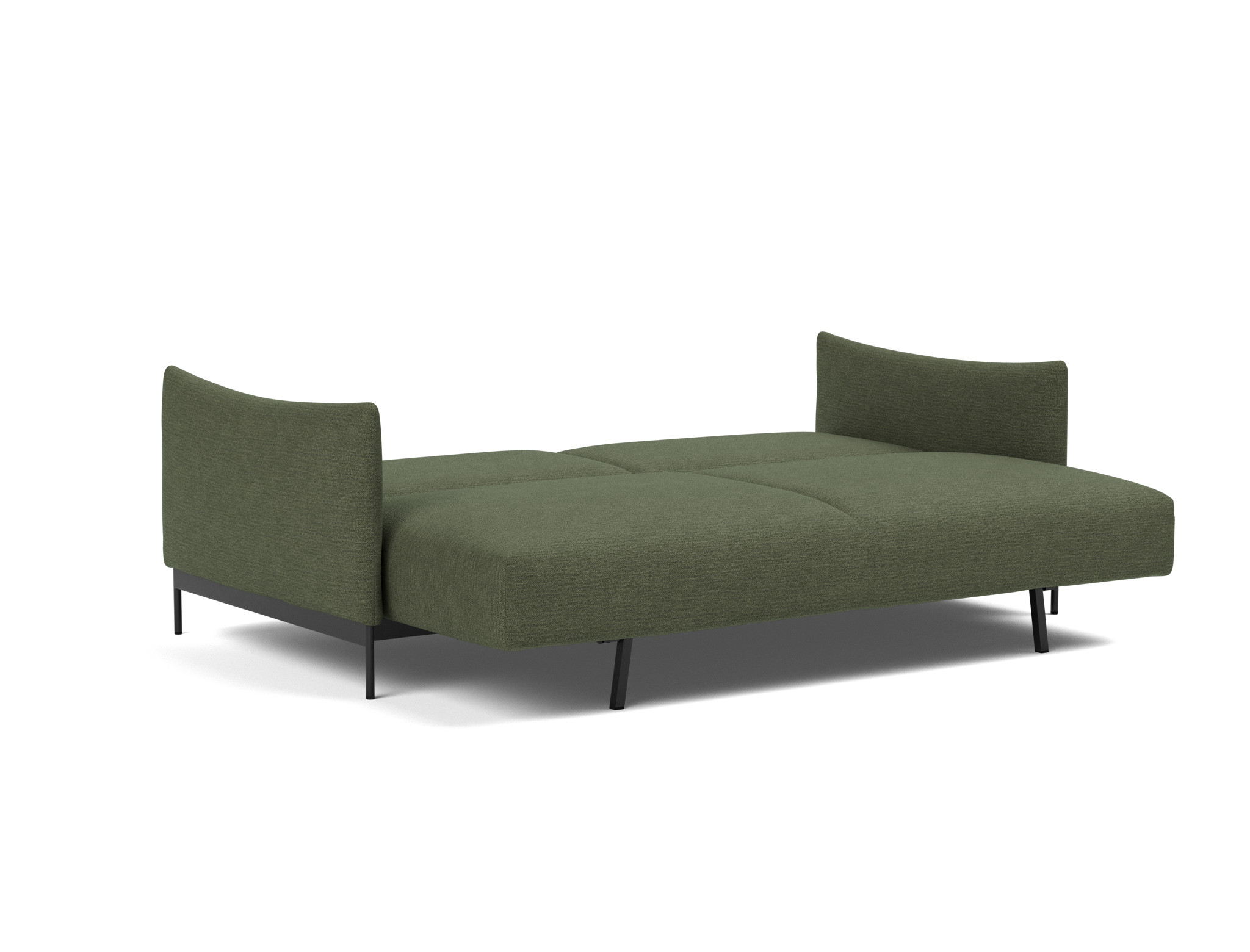 Schlafsofa Malloy Strukturierter Stoff Taura 353-Forest