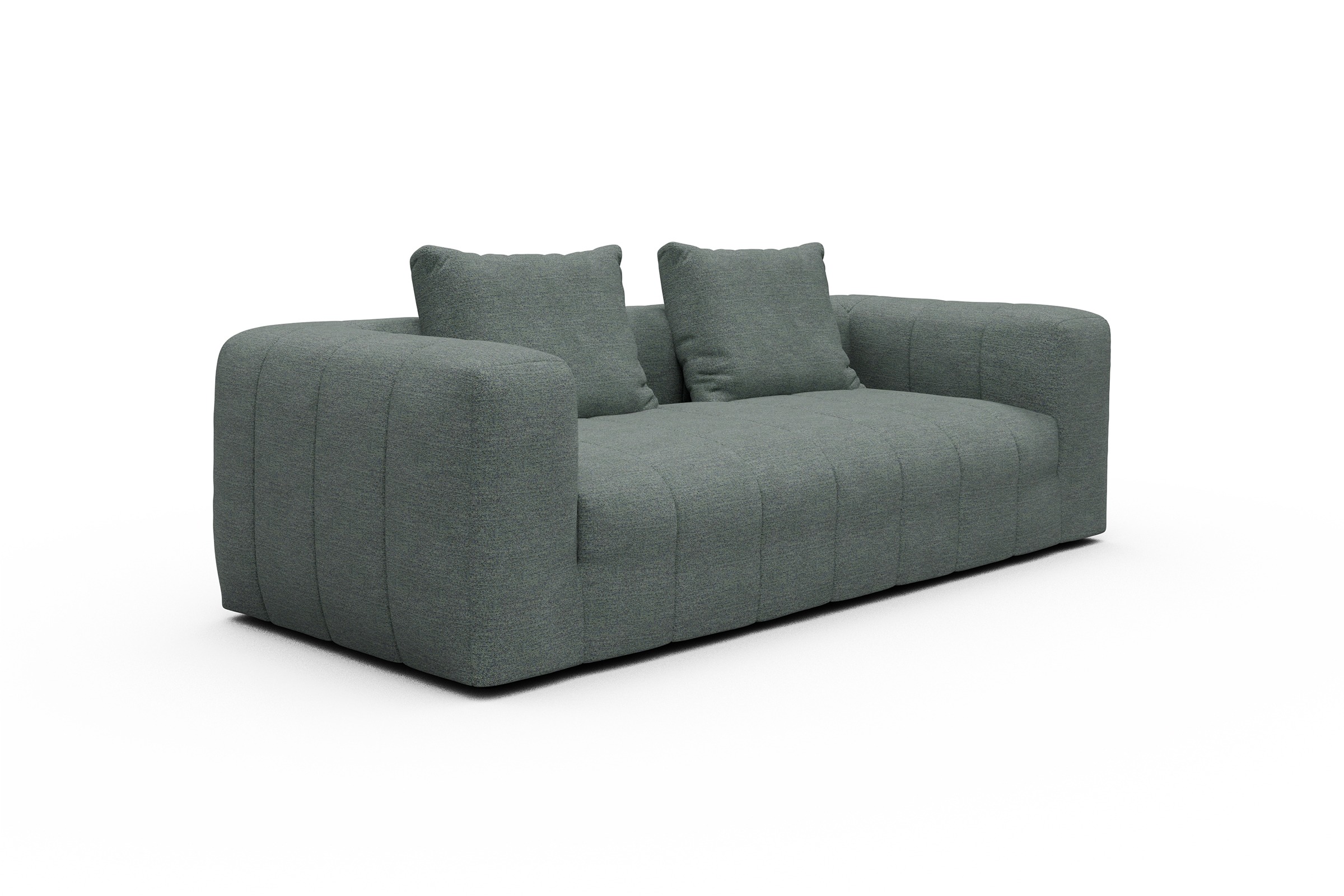 Sofa Hugo 3-Sitzer Carreno-Ice-Blue