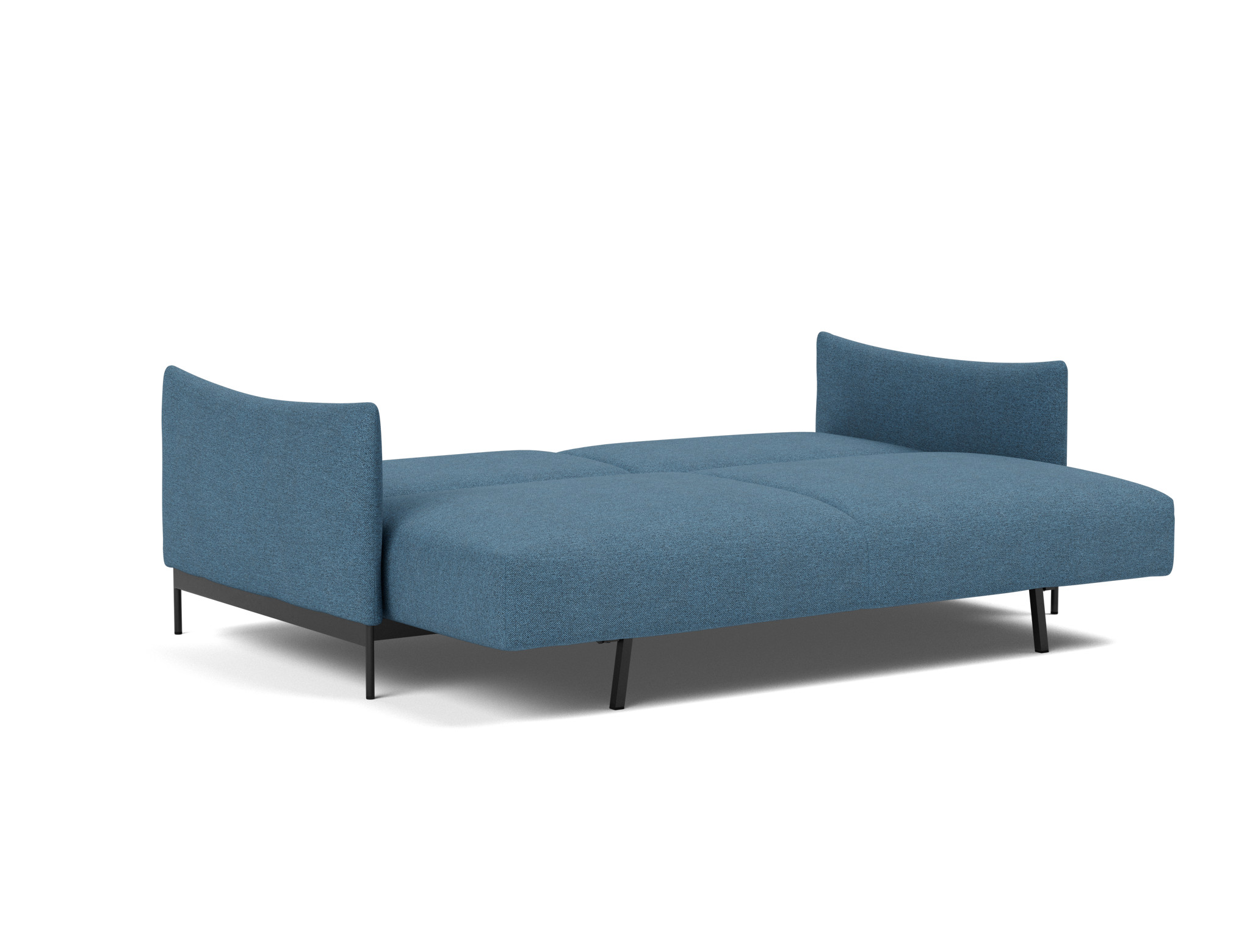 Schlafsofa Malloy Strukturierter Stoff Weda 302-Weda-Blue