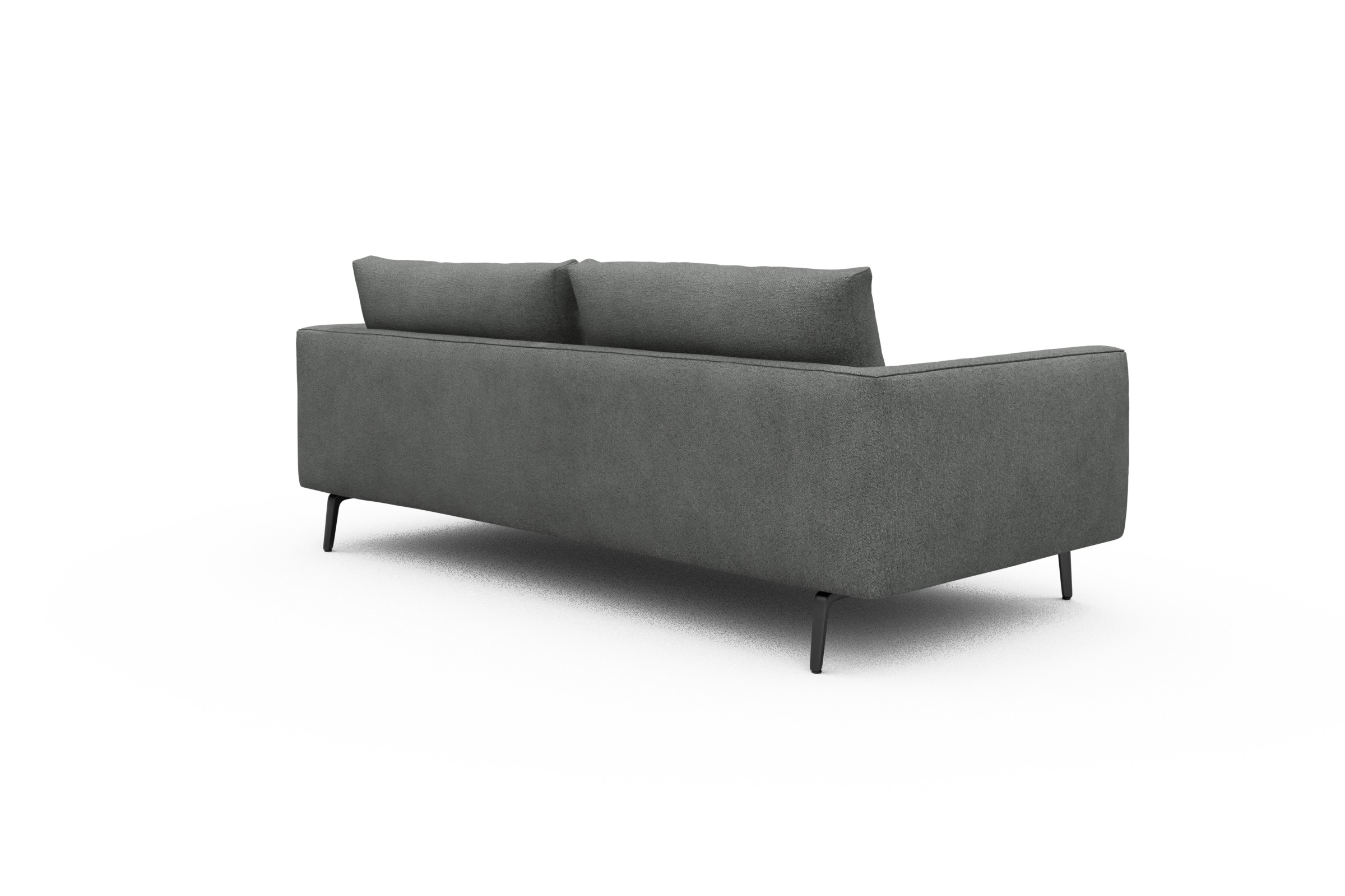 Sofa Karl 3-Sitzer Boucle-Ash-Grey
