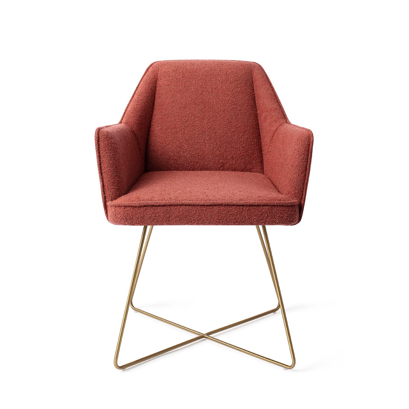 Jesper Home Esszimmerstuhl Tome Shabby-Saffron Cross Gold moebelfaktor
