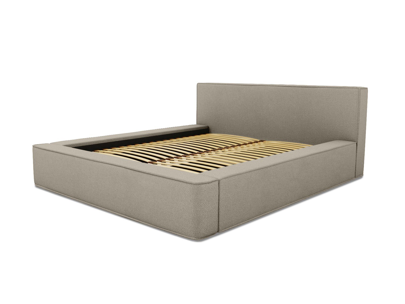 Polsterbett Delano Boucle 140x200 mit Metallrahmen Now Or Never 06